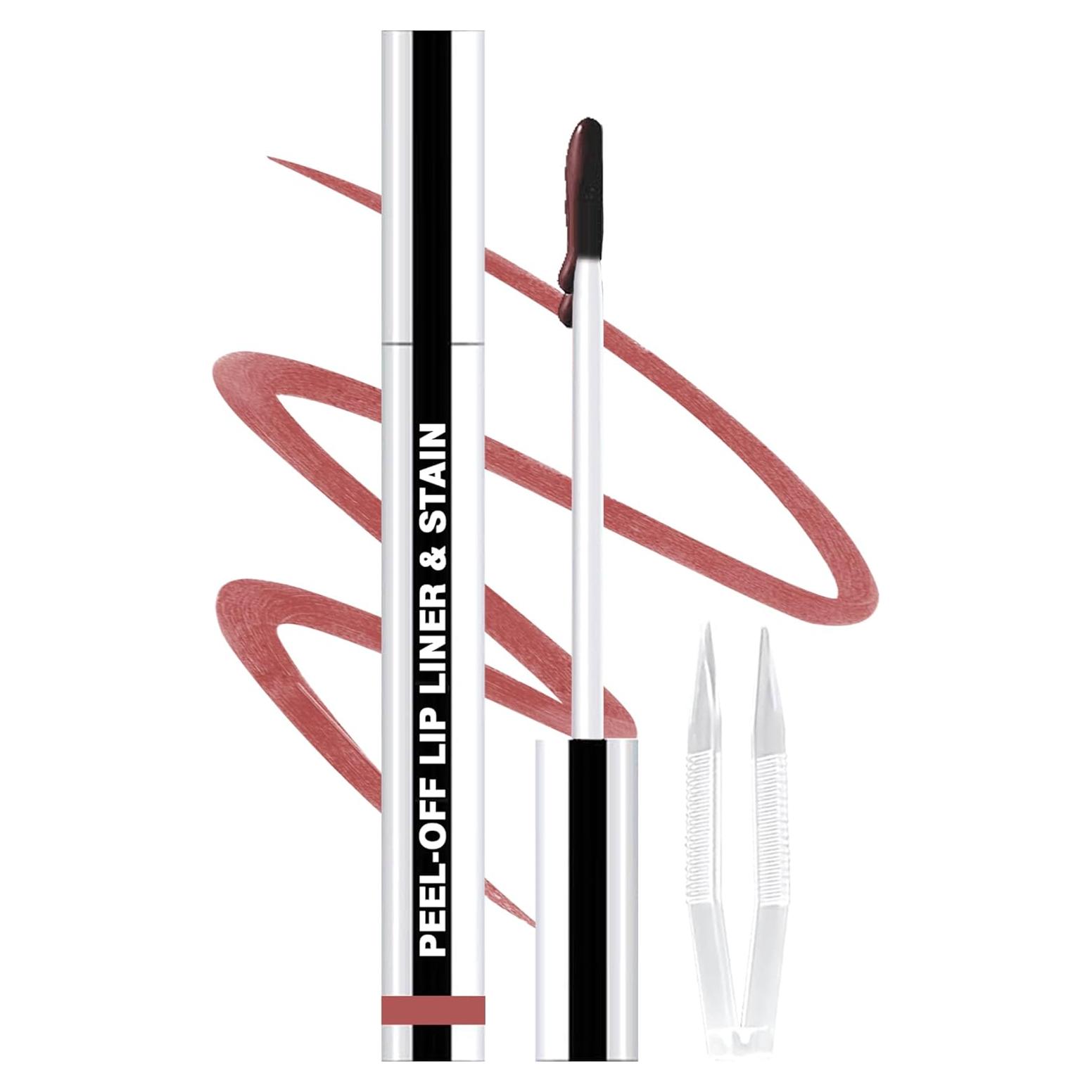 Tinte de Labios Peel Off QCMME Rosa Pink 3.54 ml Larga Duración