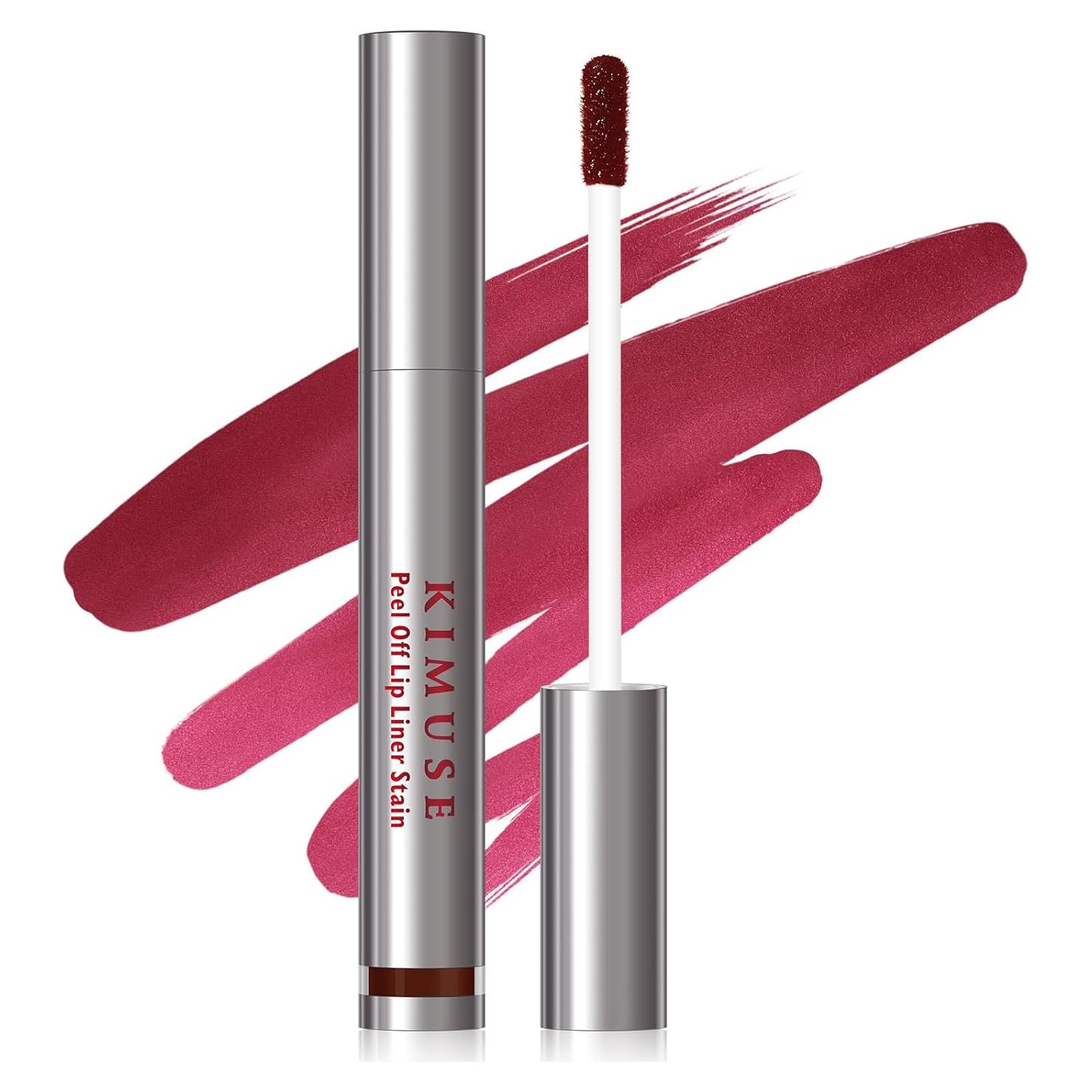 KIMUSE Tinte de Labios Peel Off 3.5 ml - Larga Duración y Mate