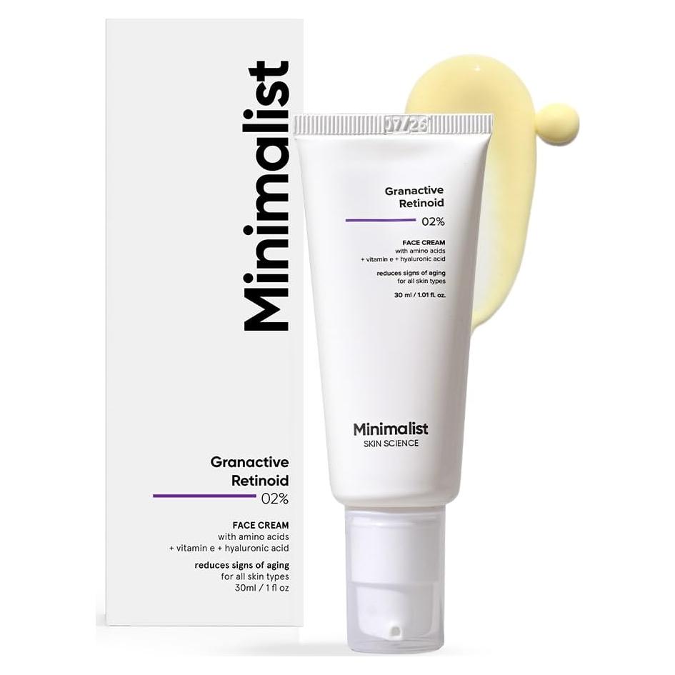 Crema Nocturna Anti Envejecimiento Minimalista 30 ml