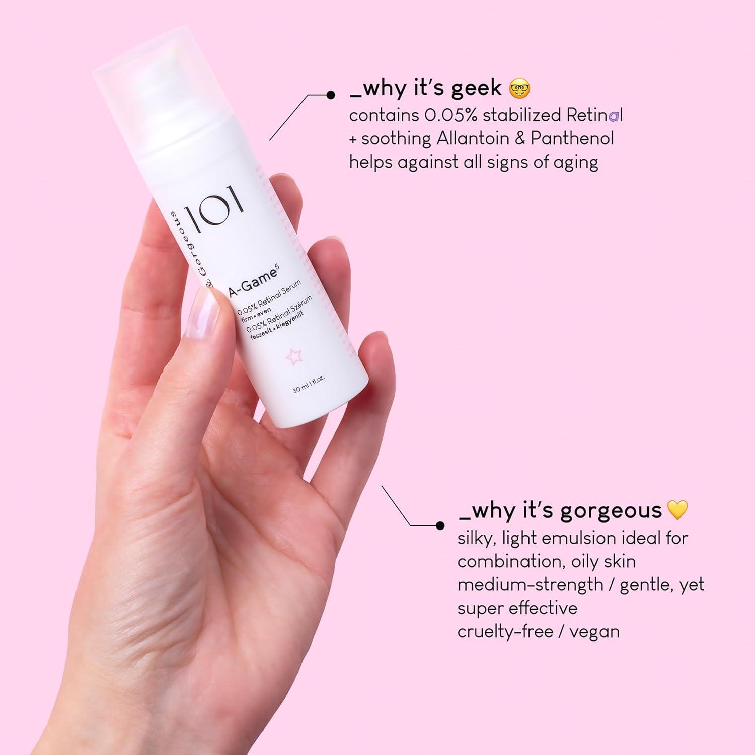 Suero Retinal 0.05% Geek & Gorgeous A-Game 5 - 28.35 g