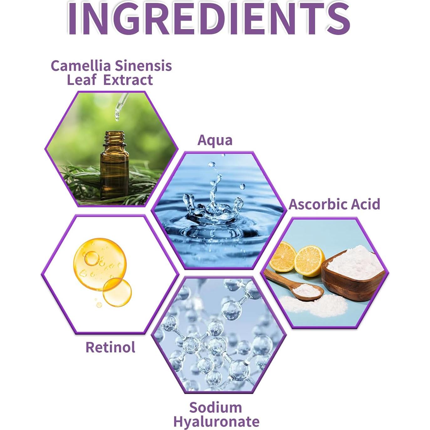 Set de Suero y Crema Facial SOUG con Retinol y Bakuchiol 2PCS