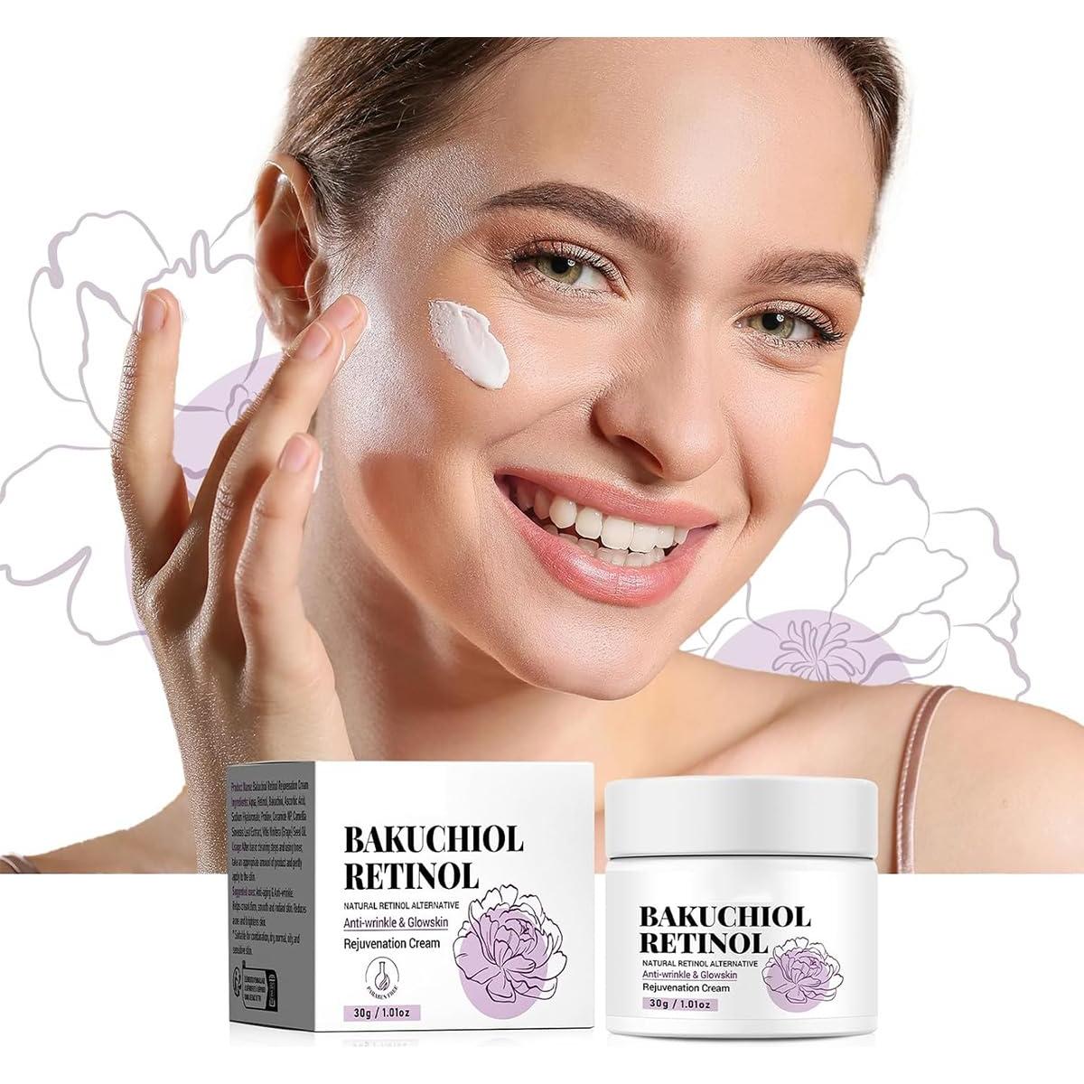Set de Suero y Crema Facial SOUG con Retinol y Bakuchiol 2PCS