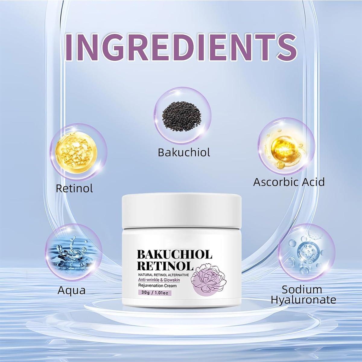 Set de Suero y Crema Facial SOUG con Retinol y Bakuchiol 2PCS