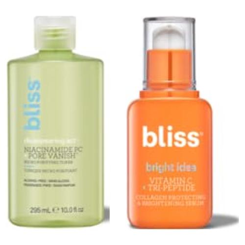 Dúo Bliss de Radiancia: Tónico Niacinamida y Suero Vitamina C