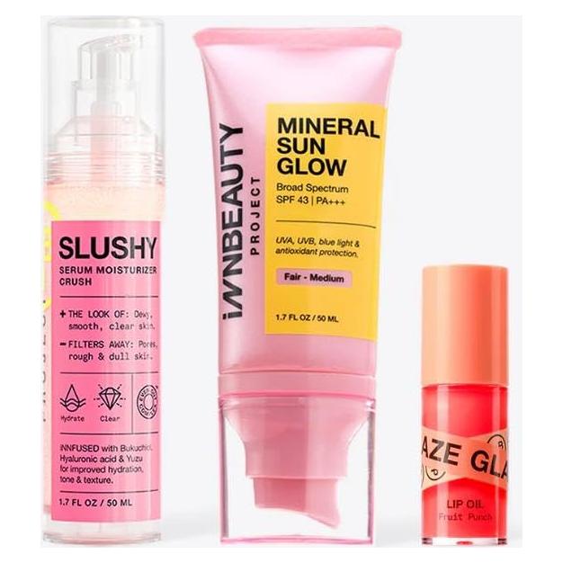 Paquete Día de Playa INNBEAUTY Project - Brillo Solar SPF 43