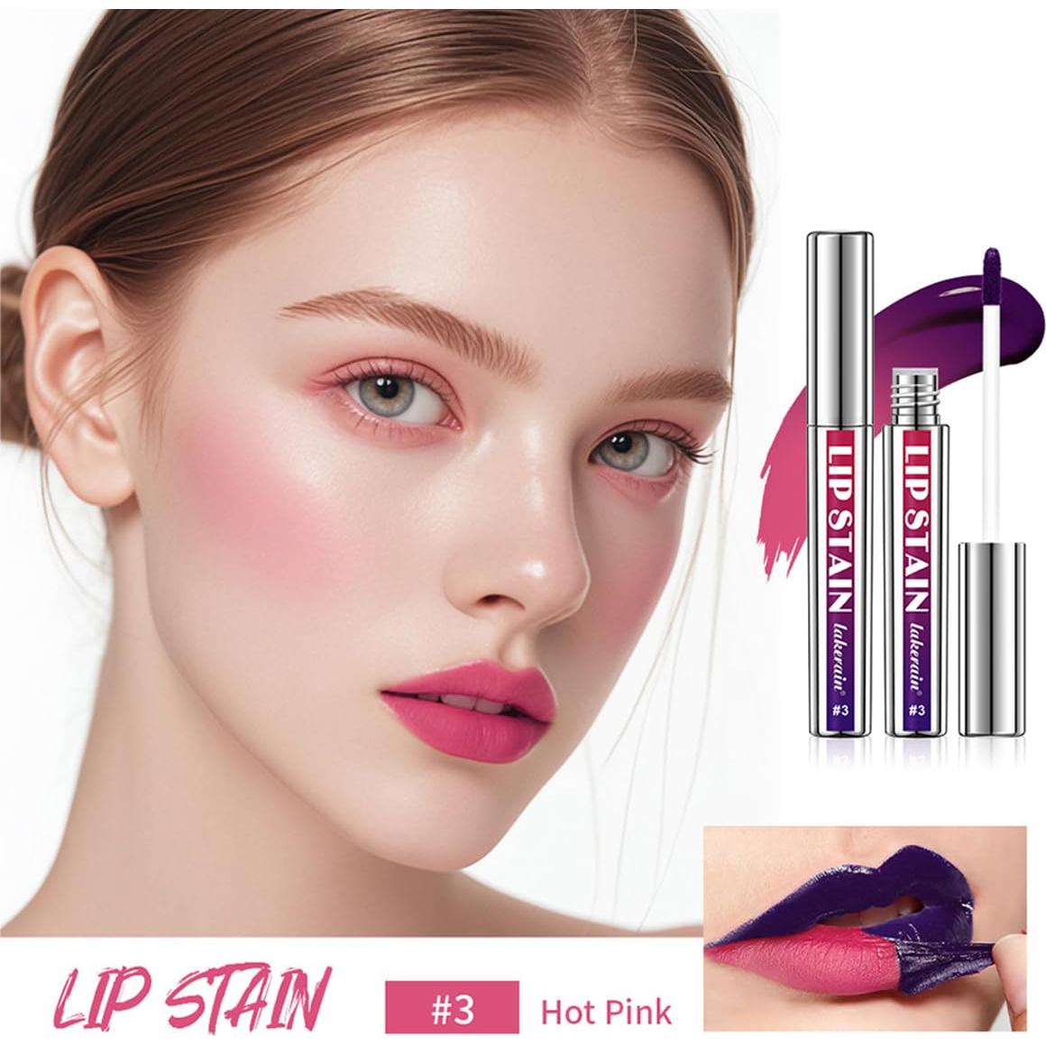 Set de Lápiz Labial 3PCS Peel Off Pakivs - Mate y Resistente
