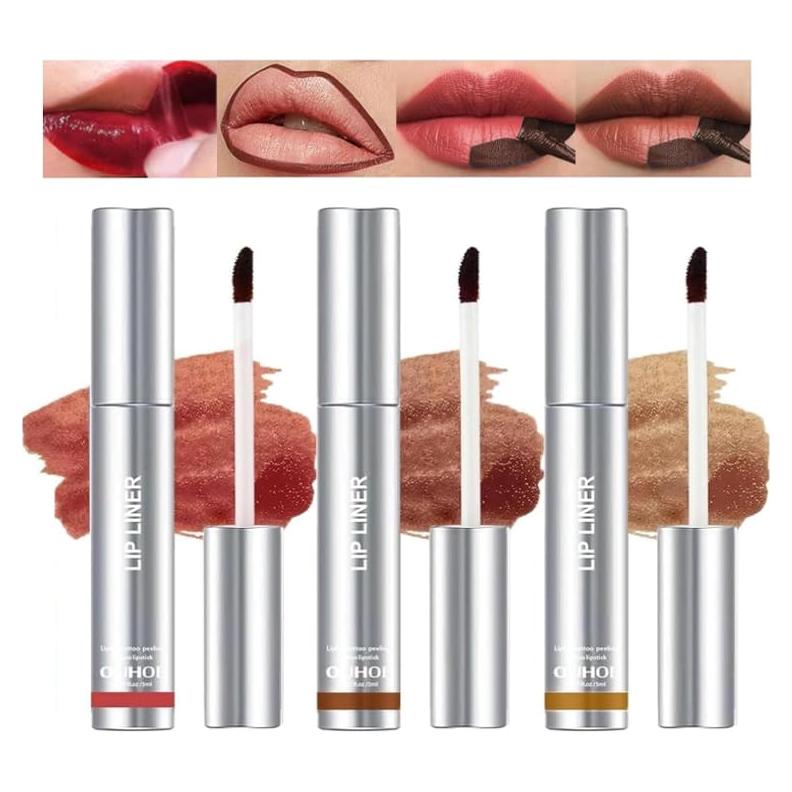 Tinte de Labios Peel Off Riroenst 3 Pcs Acabado Mate 49.6g