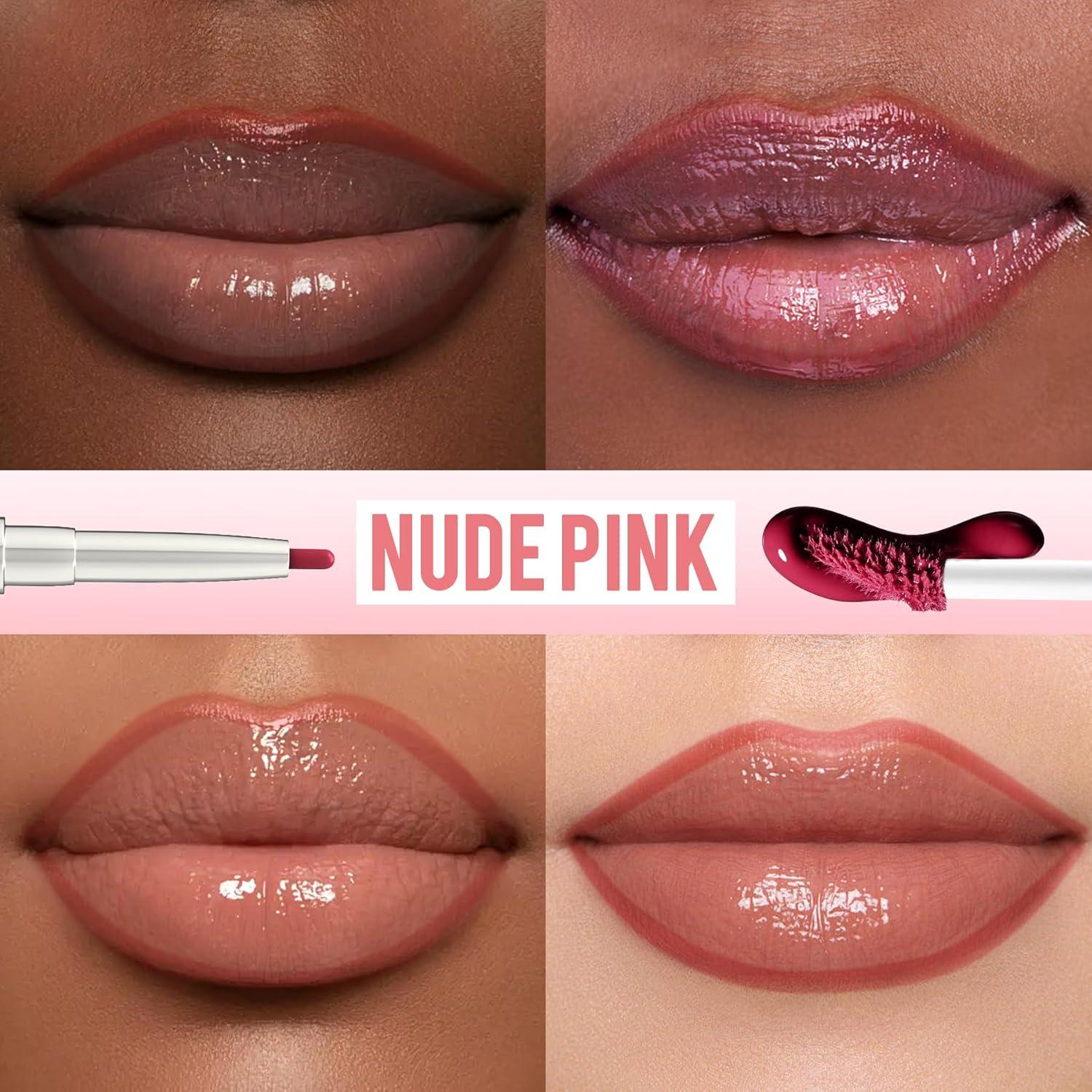 Tinte de Labios iMethod Rosa Nude 2-en-1 Larga Duración