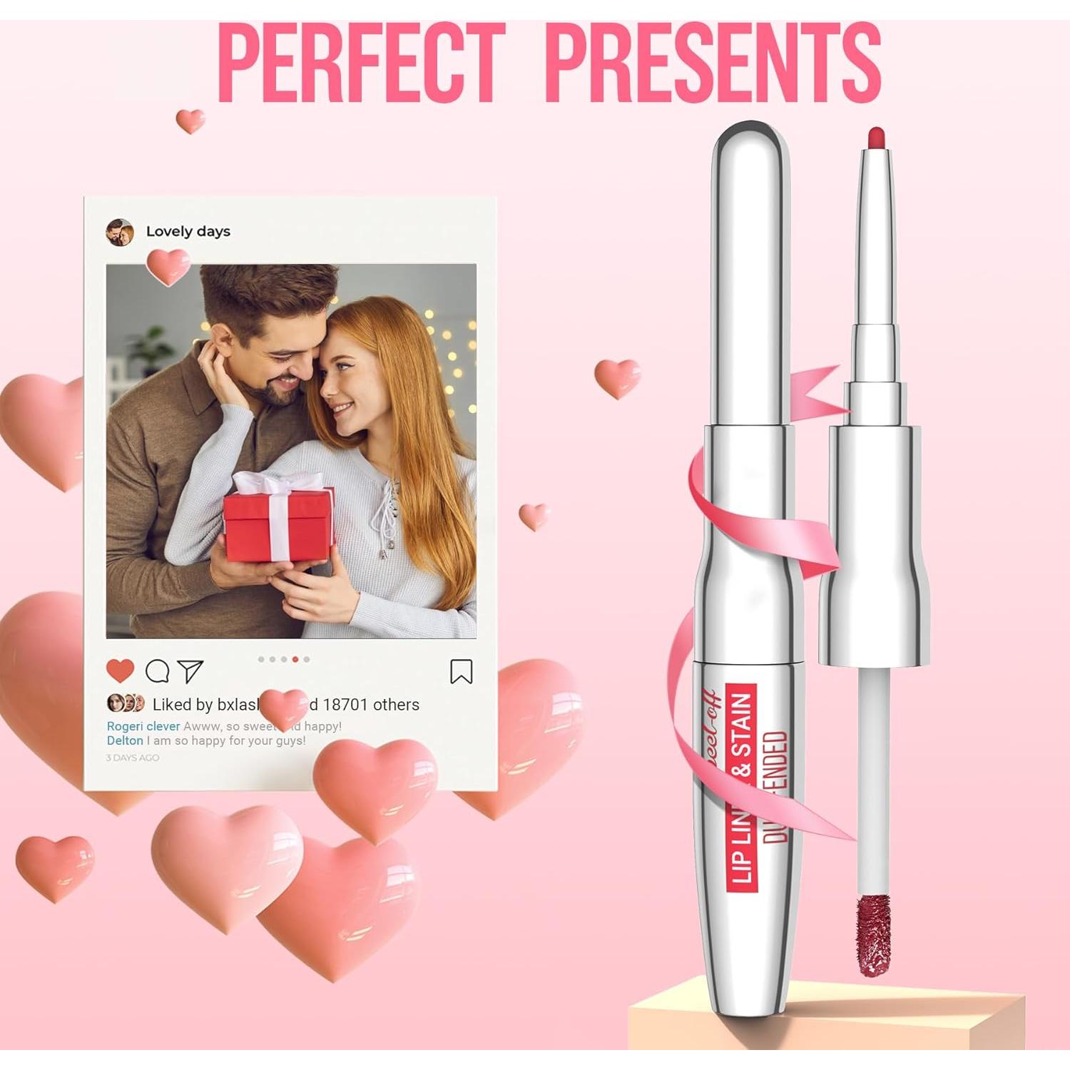 Tinte de Labios iMethod Rosa Nude 2-en-1 Larga Duración