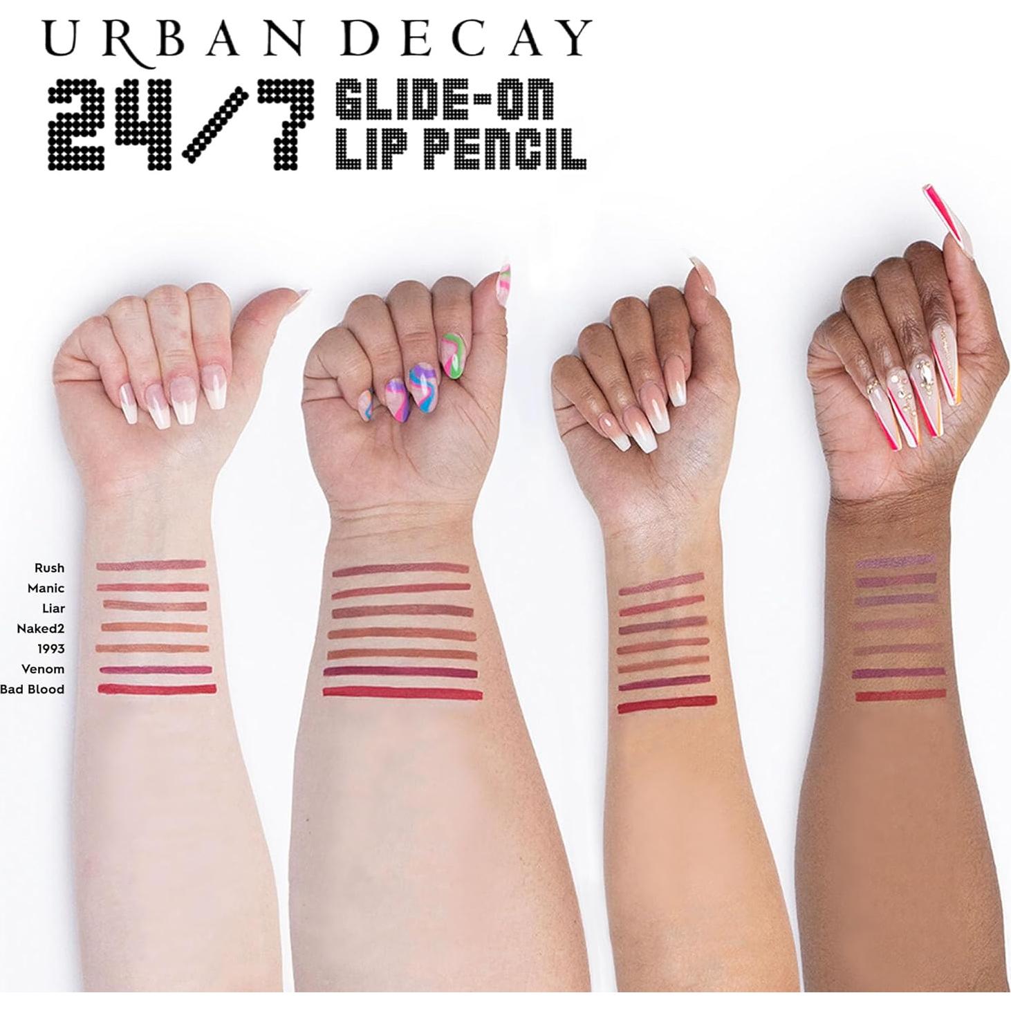 Lápiz Labial Impermeable Urban Decay 24/7 Glide-On 1.13g Nude