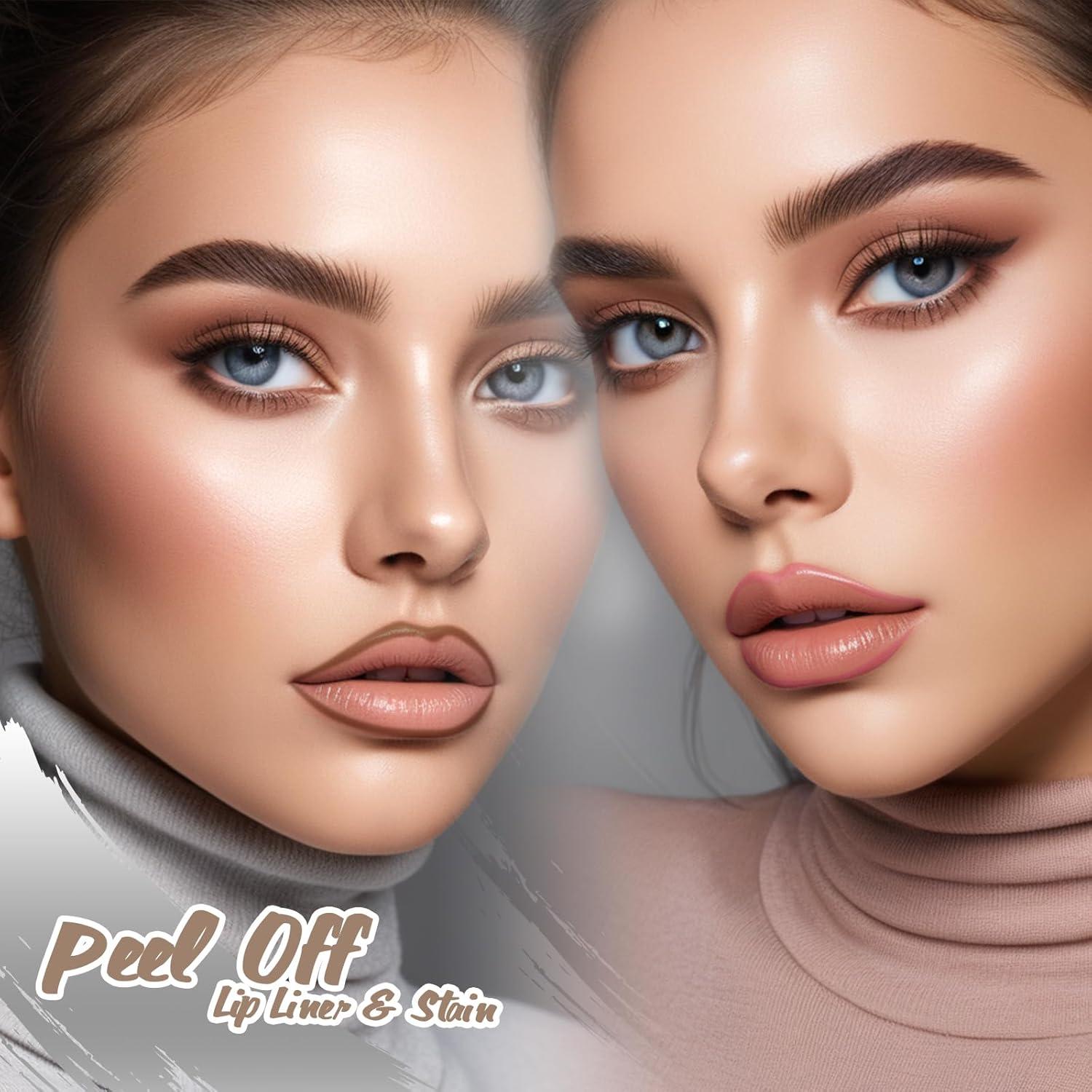 Set de Tinte Labial Despegable DAGEDA 4 Colores Mate 3.5ml