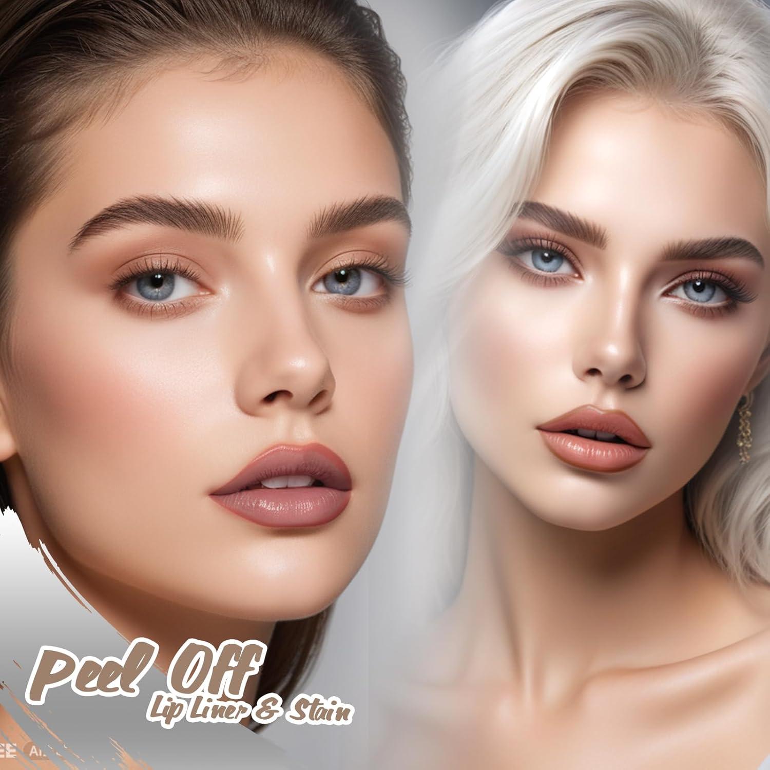 Set de Tinte Labial Despegable DAGEDA 4 Colores Mate 3.5ml