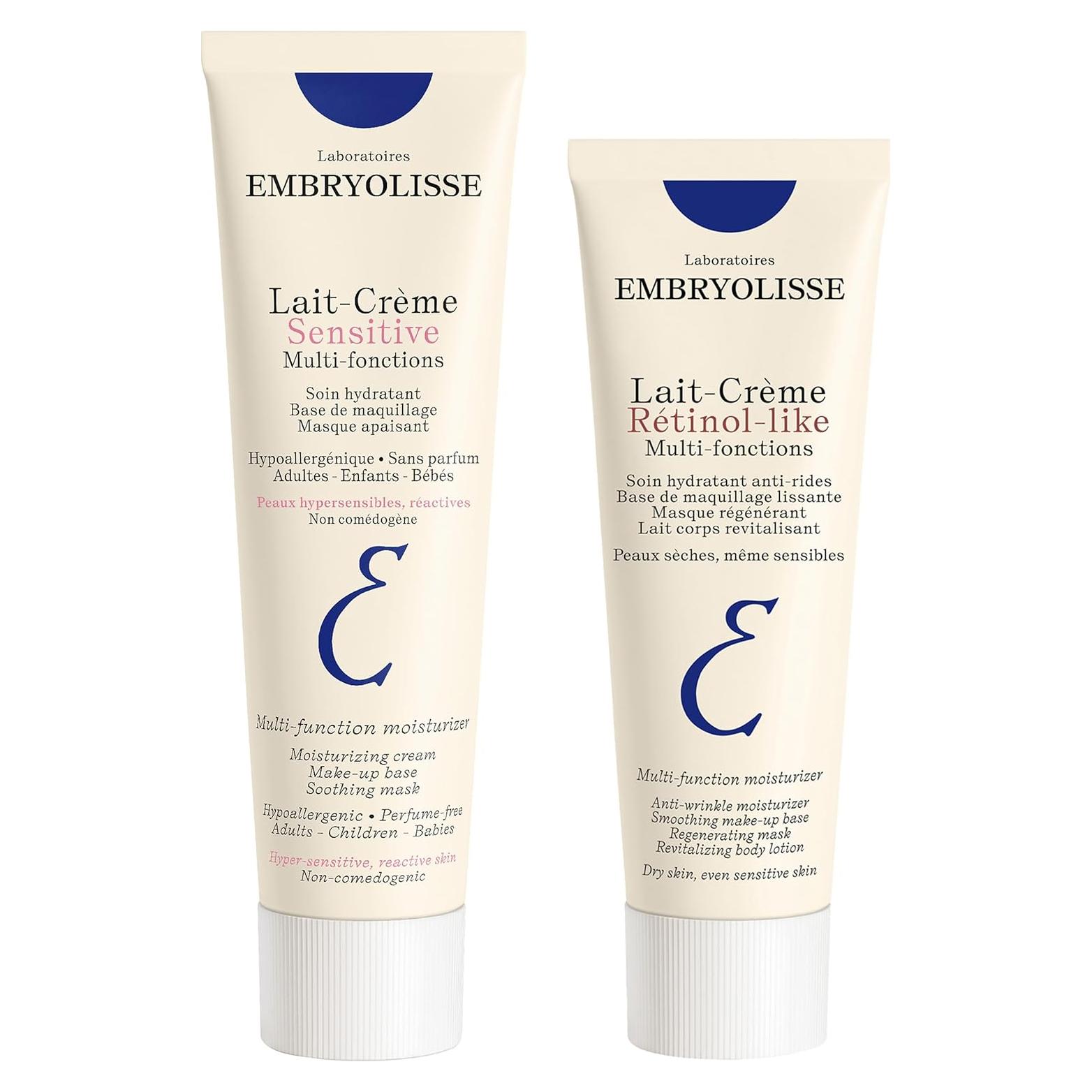 Paquete Embryolisse Lait Crème 100ml y 75ml Hidratante