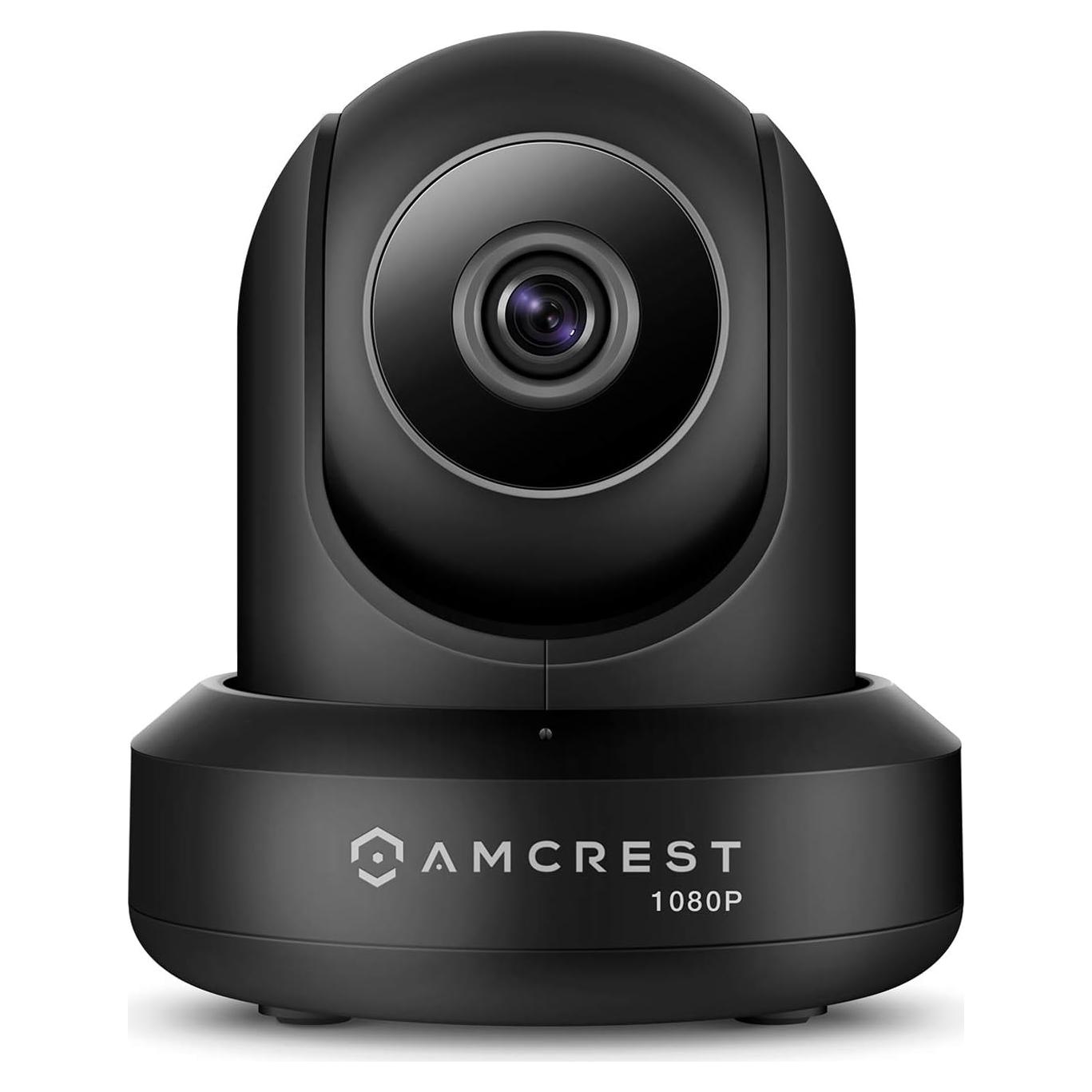 Cámara de Seguridad IP Inalámbrica Amcrest 1080P Pan/Tilt Negro