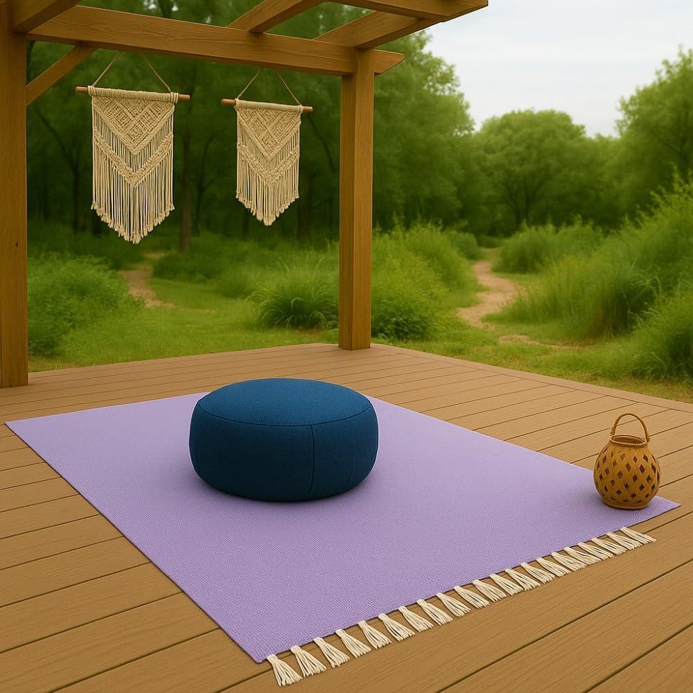 Cojín de Meditación Zafu WP West Path 30 cm Algodón Orgánico