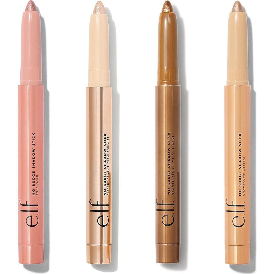 Lápiz de Sombra de Ojos e.l.f. No Budge, Metalizado, Vegano