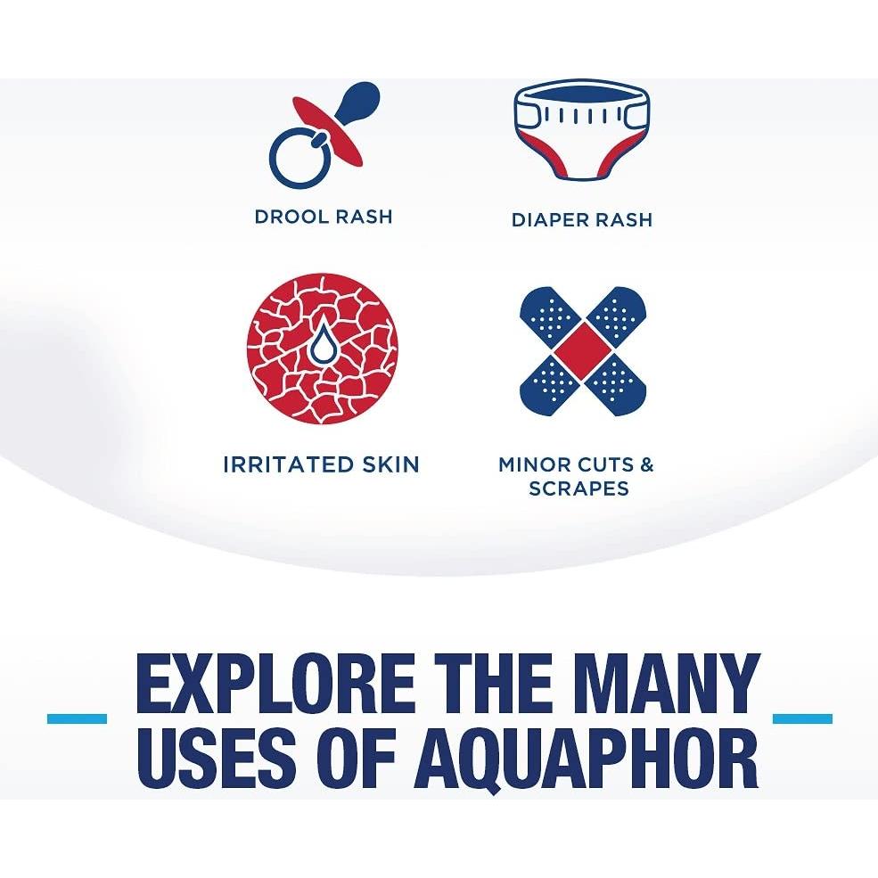 Ungüento Sanador Aquaphor Baby 396.9 g para Piel Seca y Erupción