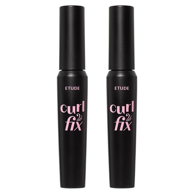 ETUDE Curl Fix Mascara SET #4 Volumen 24H - Maquillaje Coreano