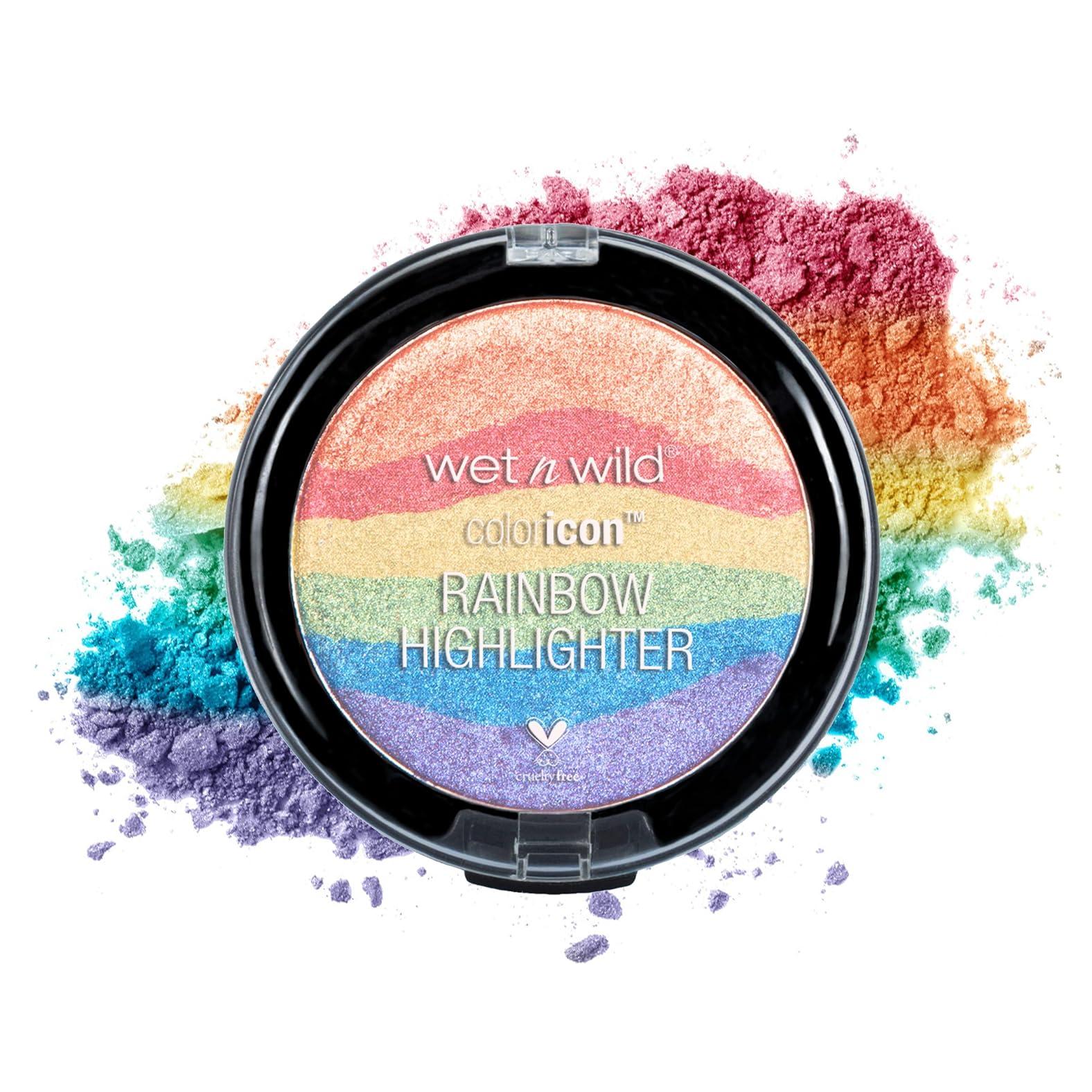 Iluminador Rainbow Highlighter Wet n Wild Moonstone Mystique