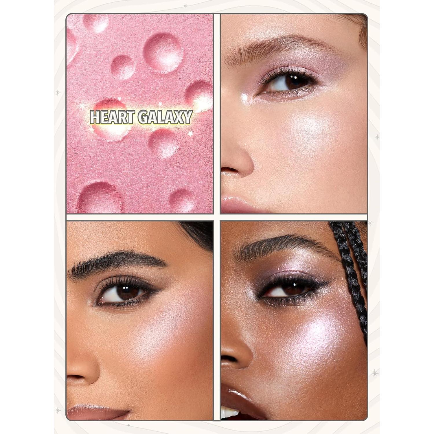 Iluminador Multicromo SHEGLAM Galaxia Corazón 13.46 cm