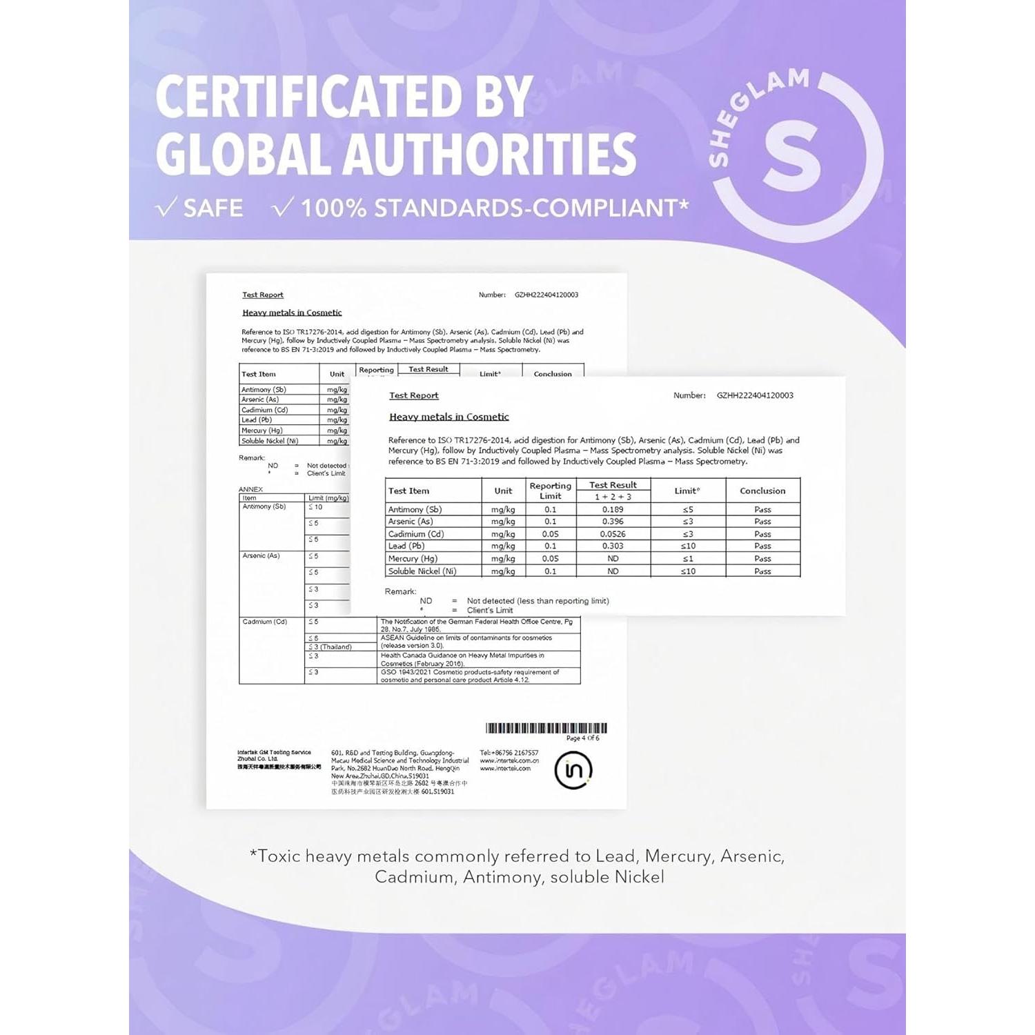 Iluminador Multicromo SHEGLAM Galaxia Corazón 13.46 cm