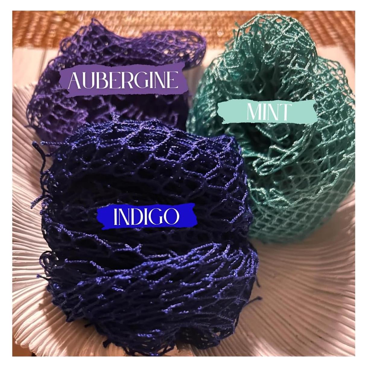 Esponja Exfoliante Africana IDIA - 1 Cuenta - Color Índigo