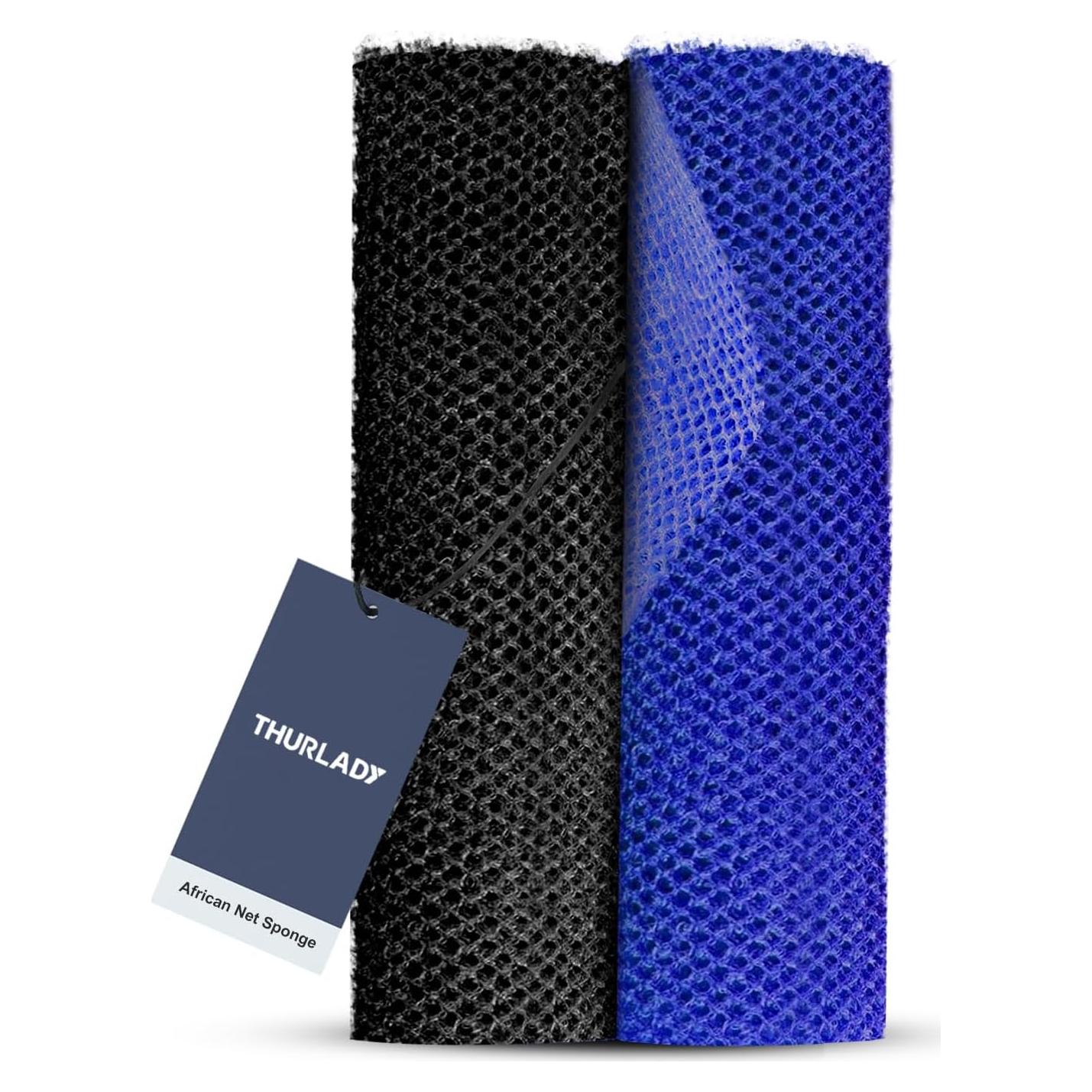 Esponja de Red Africana THURLADY 84x30.5 cm Exfoliante Baño