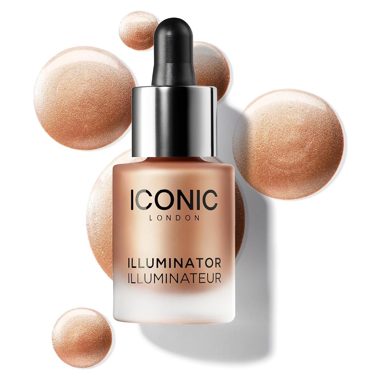 Iluminador Líquido ICONIC LONDON 13.3 ml - Brillo Champagne