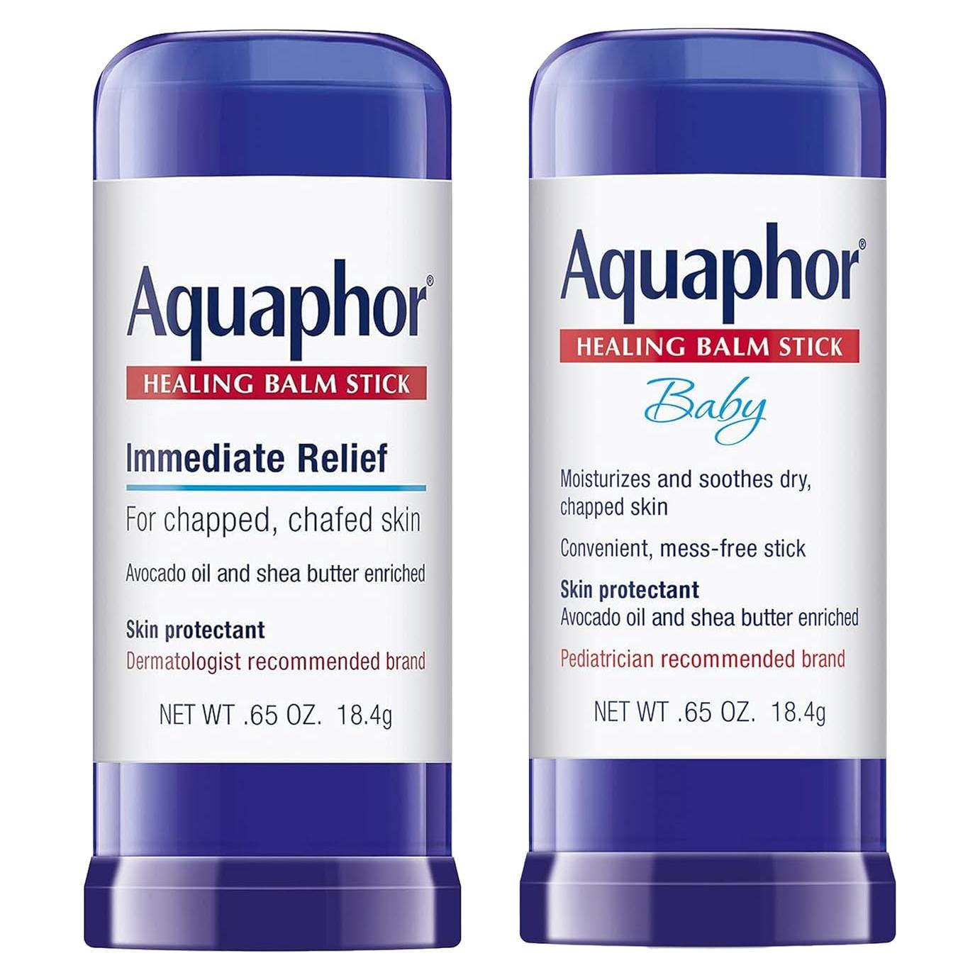 Set de Cuidado de Piel Aquaphor - 2 Barras de 18.6 g Hipoalergénicas