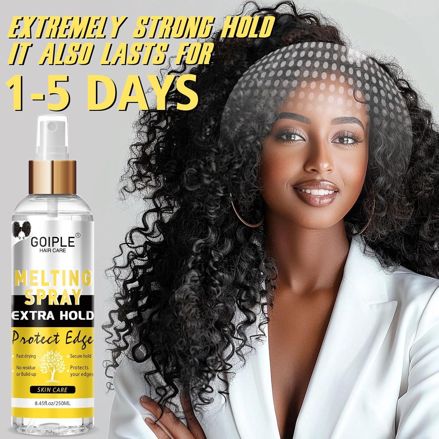 Spray Adhesivo para Pelucas Goiple 250 ml Fuerte y Natural