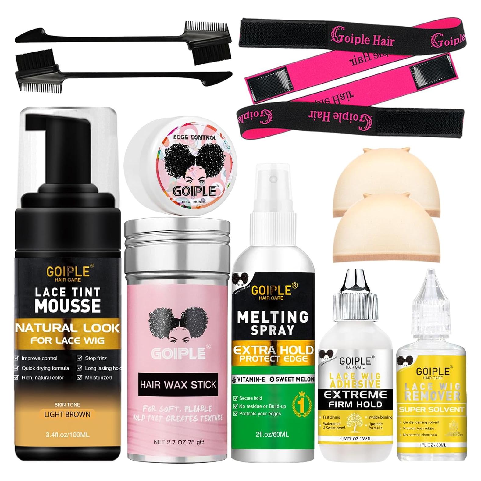 Mousse Derretido de Tinte de Encaje GOIPLE CARE - Color Marrón Claro