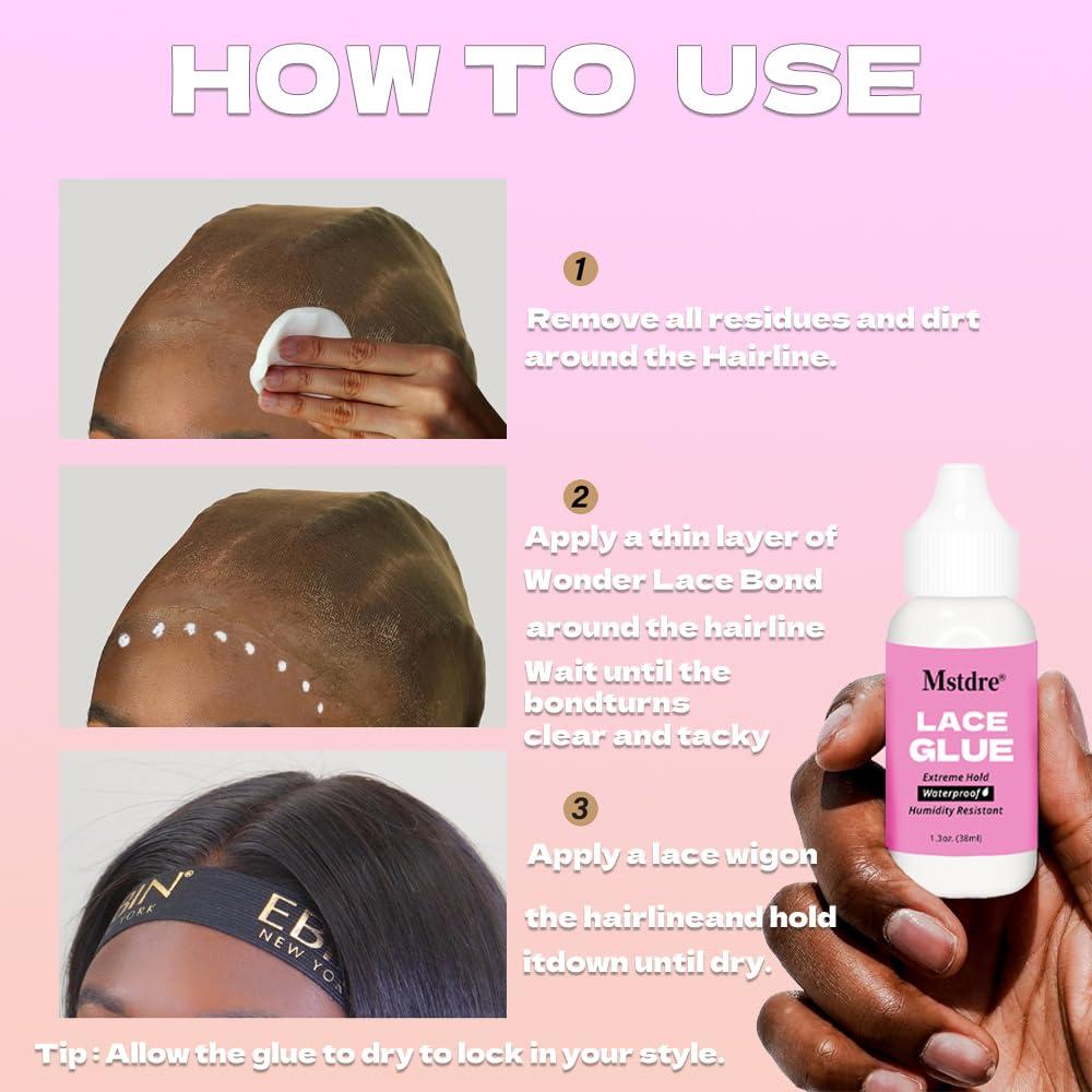 Pegamento Fuerte para Pelucas de Encaje Mstdre 36.84 g No Tóxico