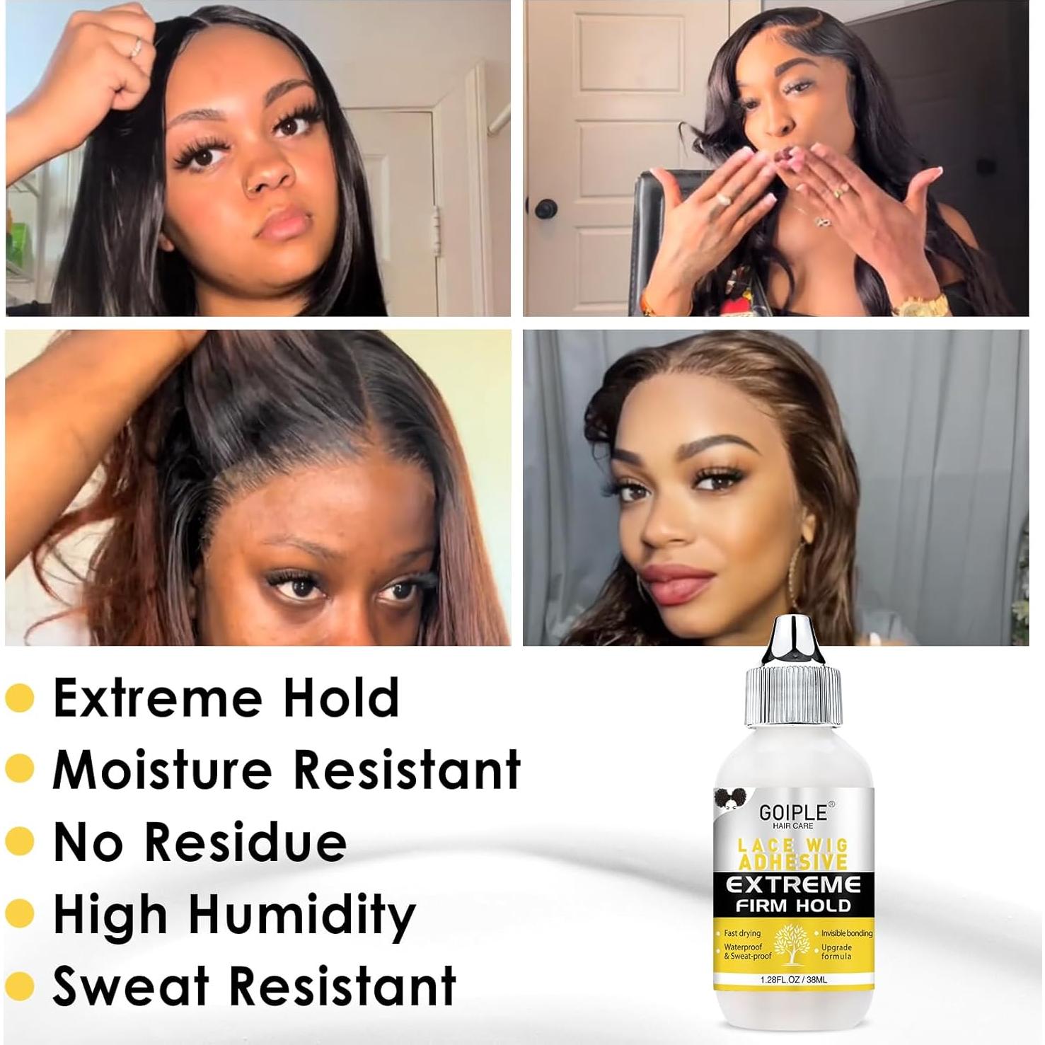 Pegamento Goiple para Pelucas de Encaje Frontal 37.85 ml