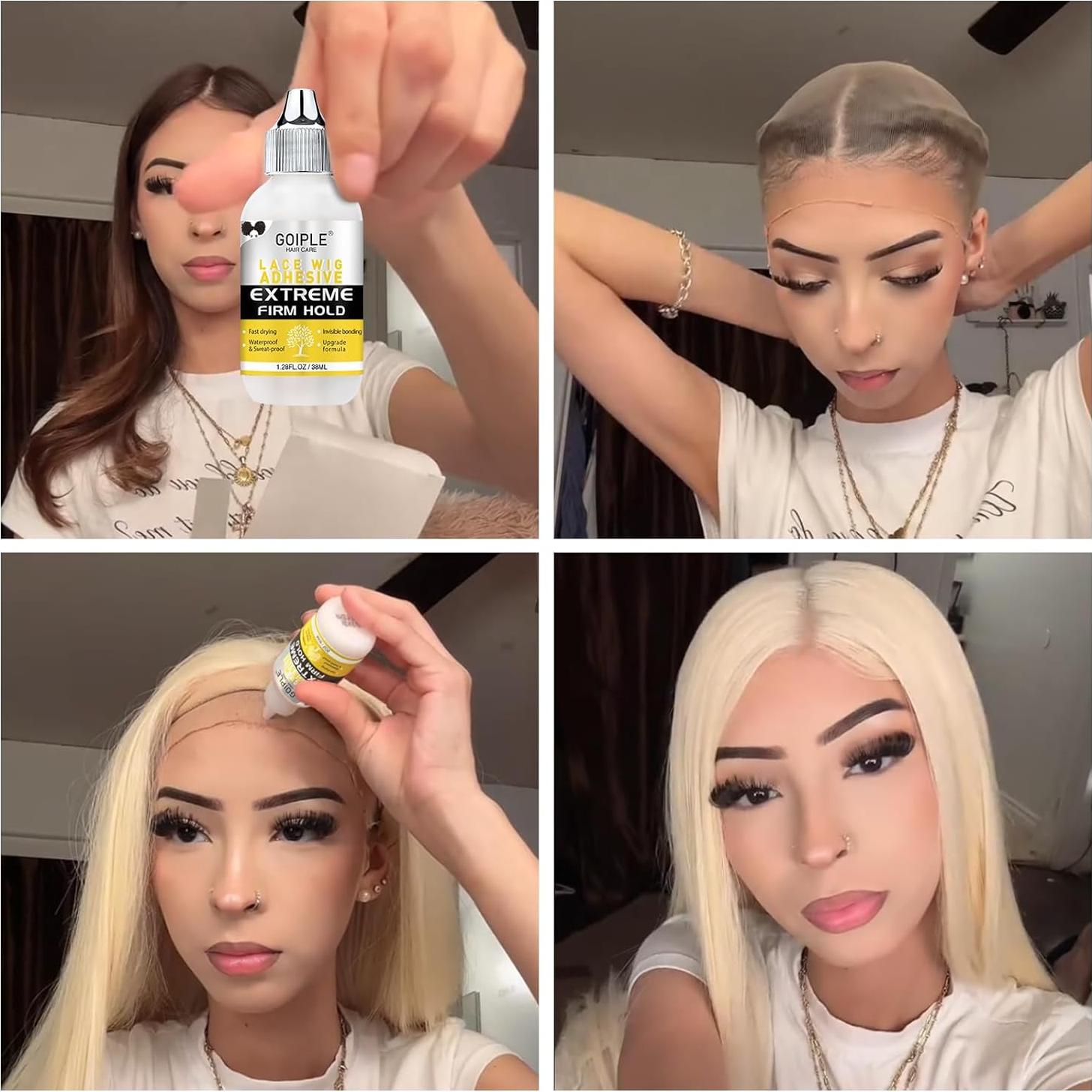 Pegamento Goiple para Pelucas de Encaje Frontal 37.85 ml