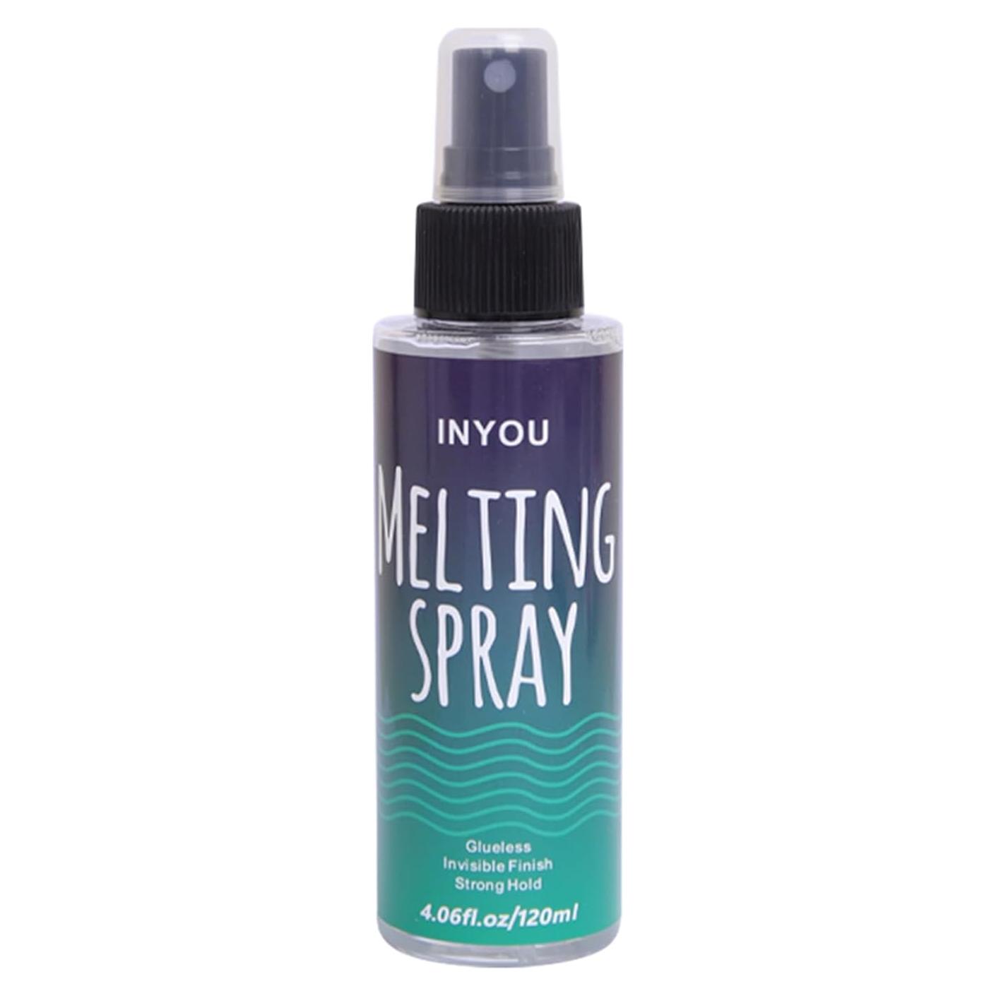 Spray Derretidor de Encaje Inyou 120ml Secado Rápido Fuerte