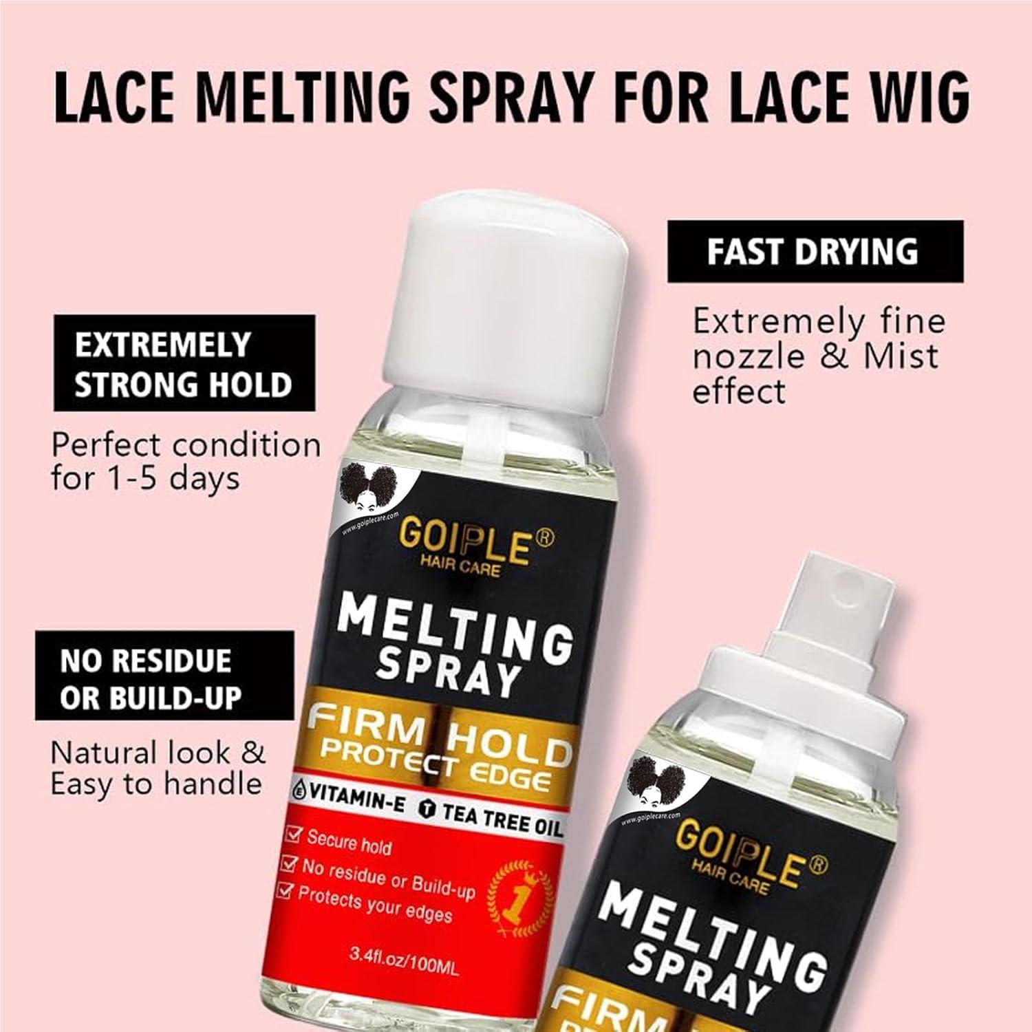 Spray Derretidor de Encaje Adhesivo WOZUTUNT 100ml + Kit 13pcs