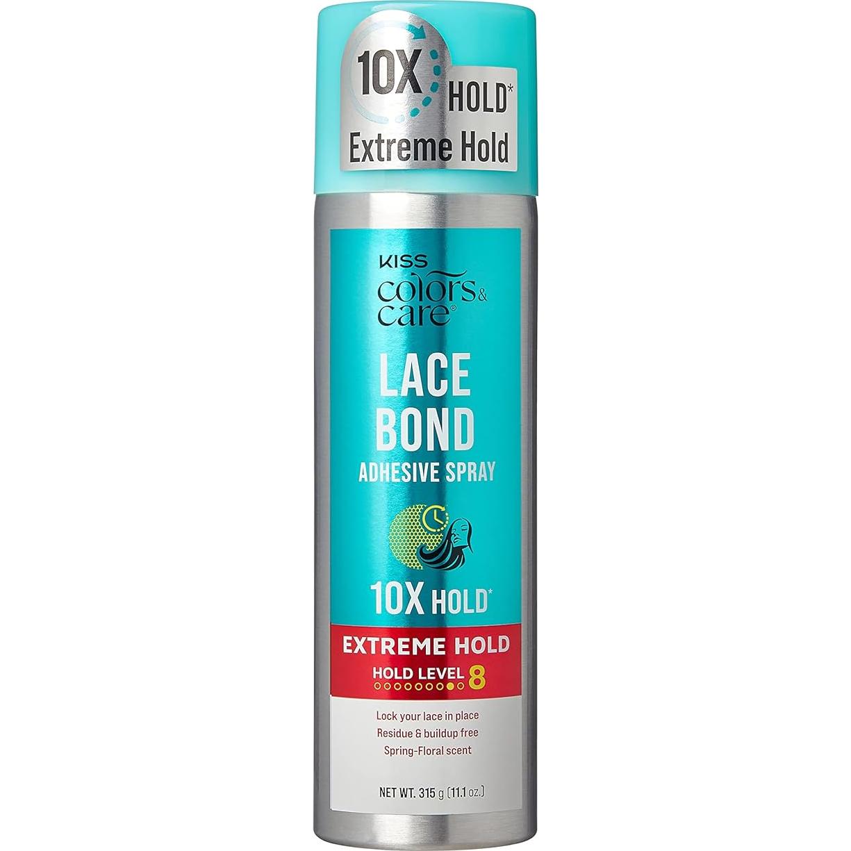Spray Adhesivo KISS Colores y Cuidado 311 ml - Sujeción Extrema