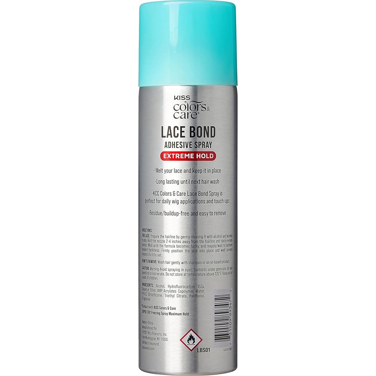 Spray Adhesivo KISS Colores y Cuidado 311 ml - Sujeción Extrema