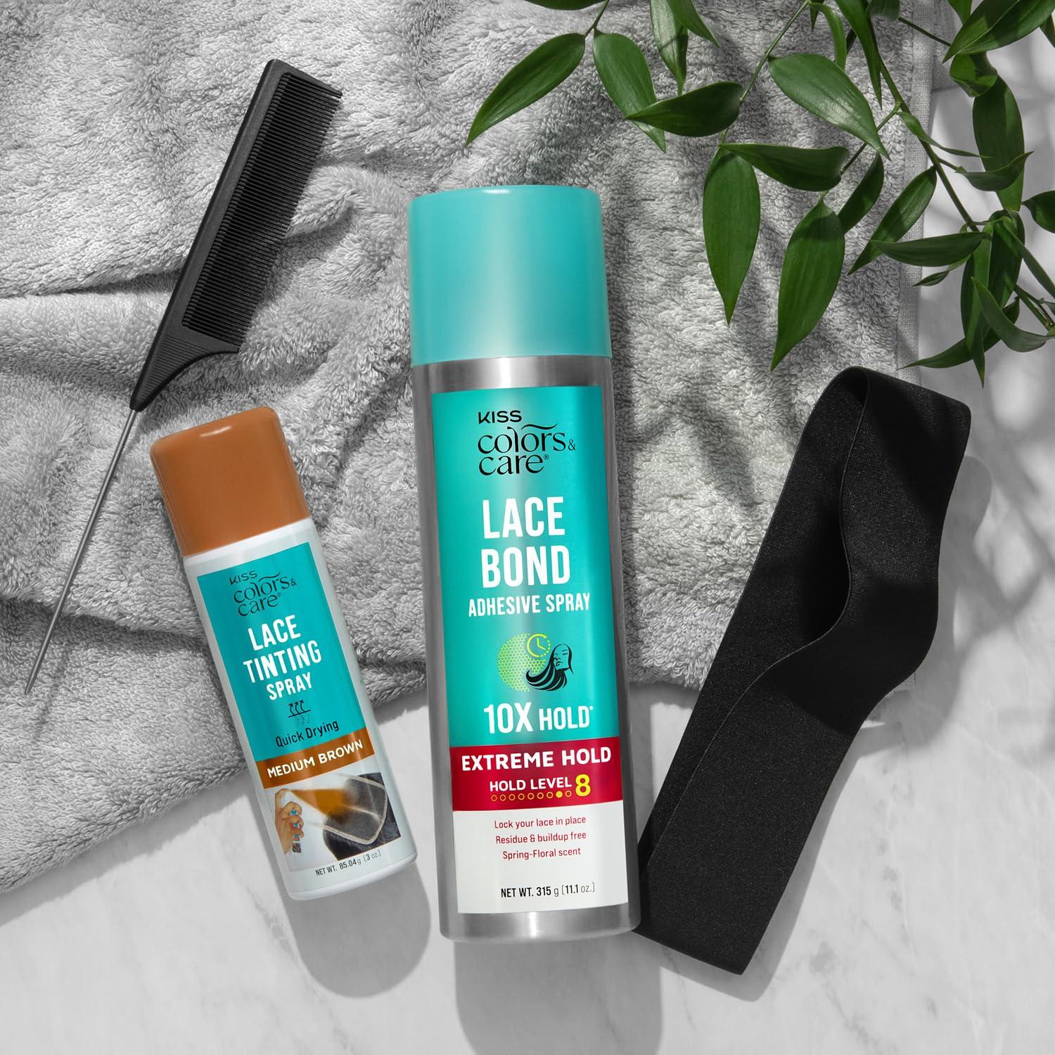 Spray Adhesivo KISS Colores y Cuidado 311 ml - Sujeción Extrema