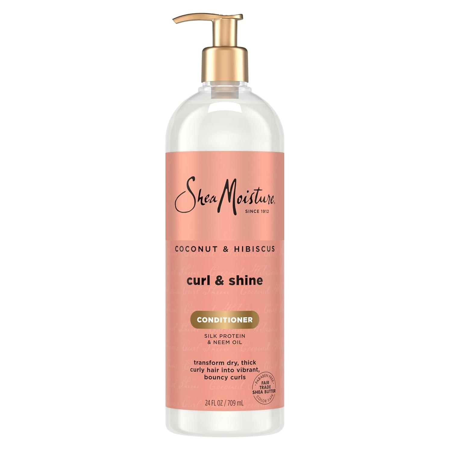 Acondicionador Curl & Shine Shea Moisture Coco & Hibisco 680 g
