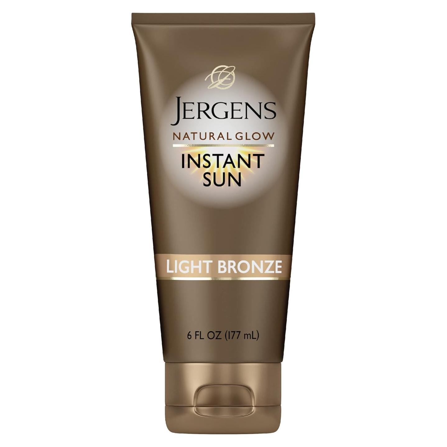 Jergens Bronceado Natural Glow 170 g - Hidratante y Bronceador