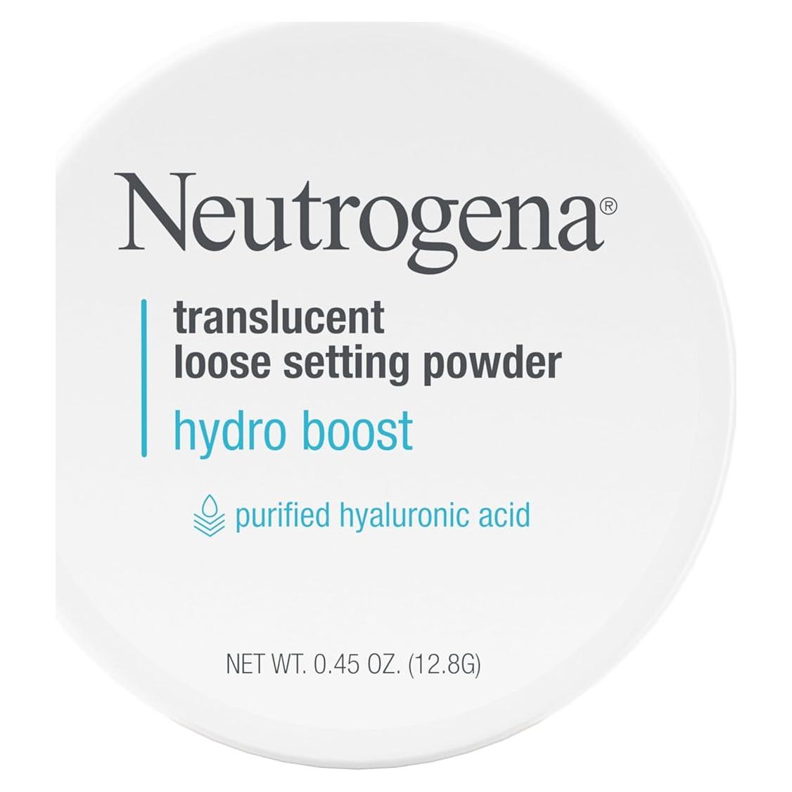 Polvo Suelto Fijador Translucido Neutrogena Hydro Boost 12.5 g