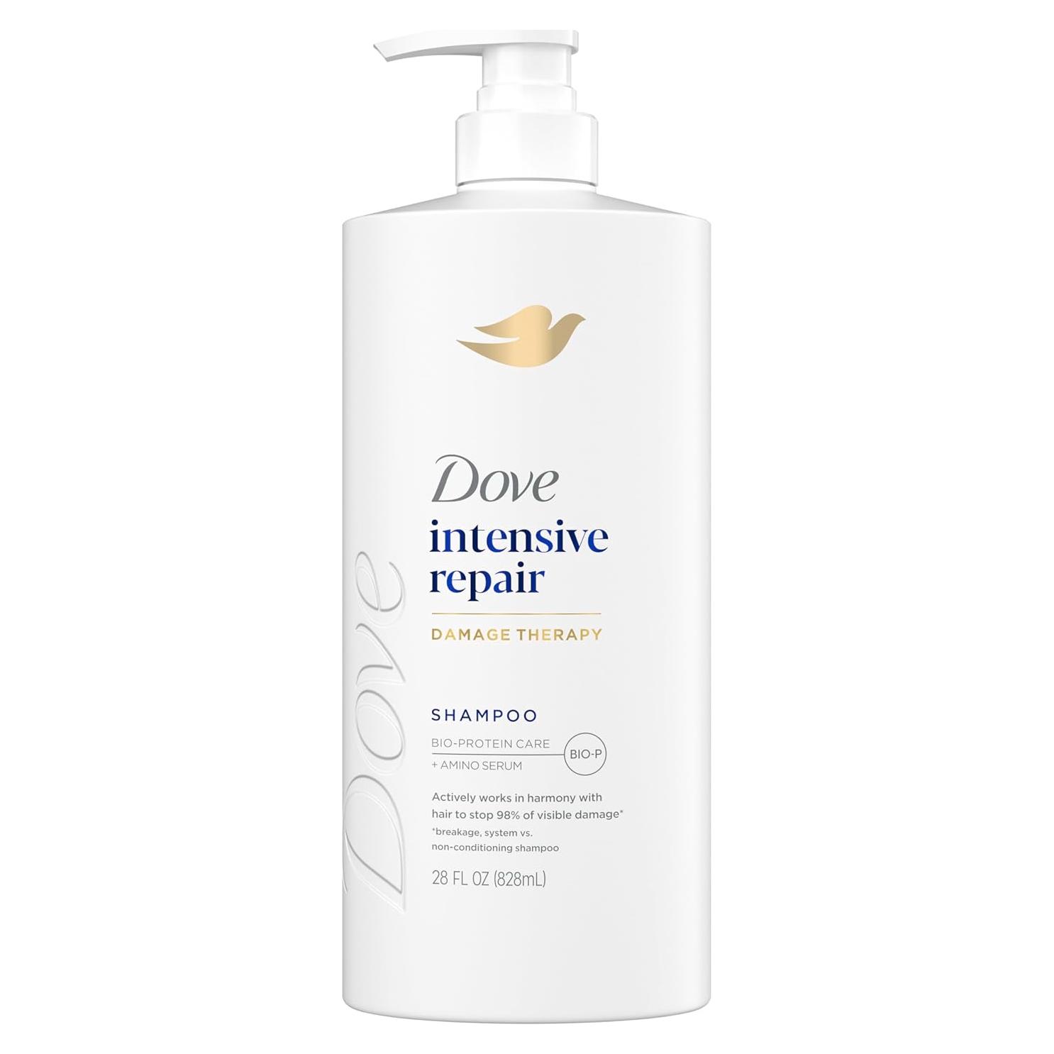 Champú Dove Reparación Intensiva 828 ml para Cabello Dañado
