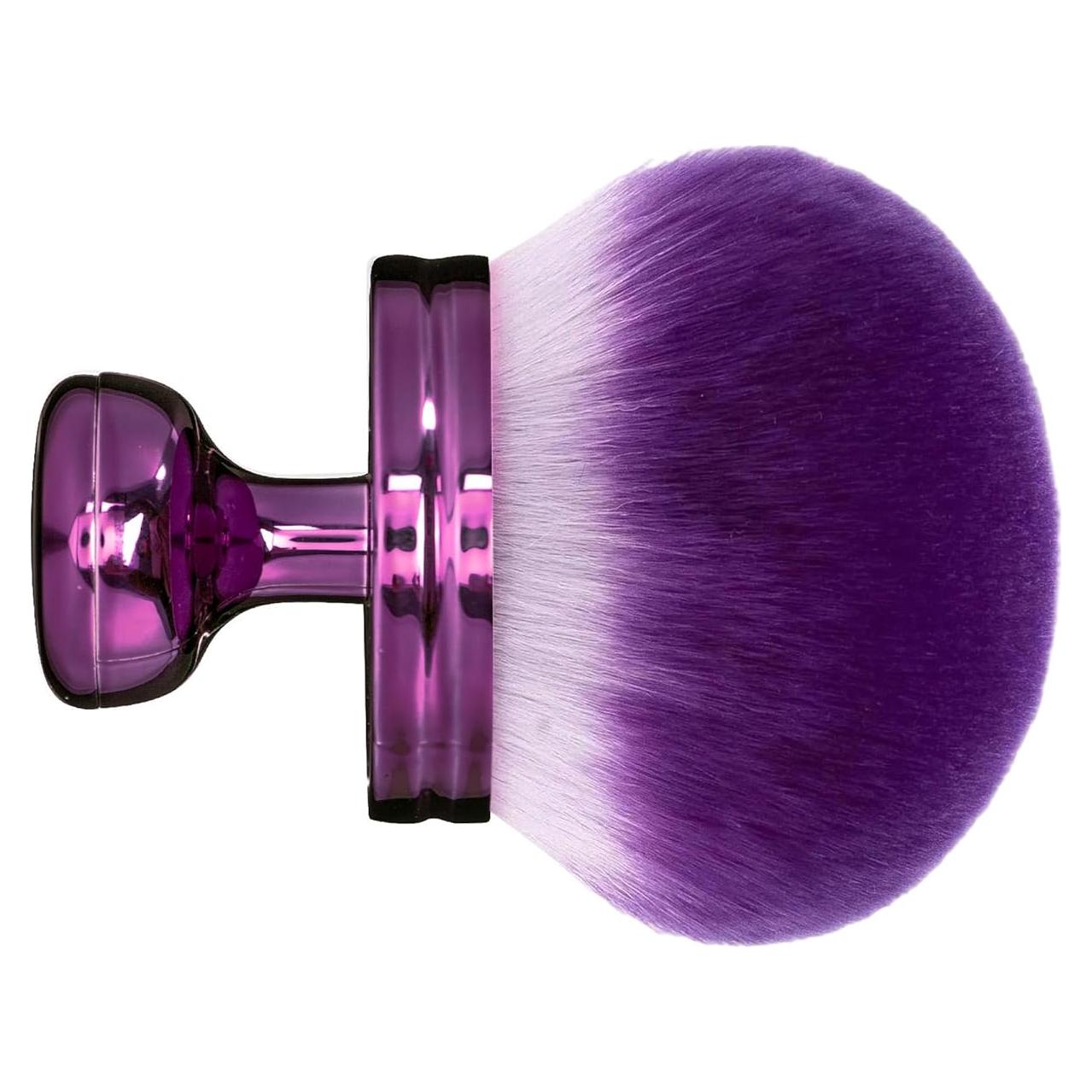 Brocha Kabuki Corporal Extra Grande BABYSHEEP 7.62 cm Púrpura