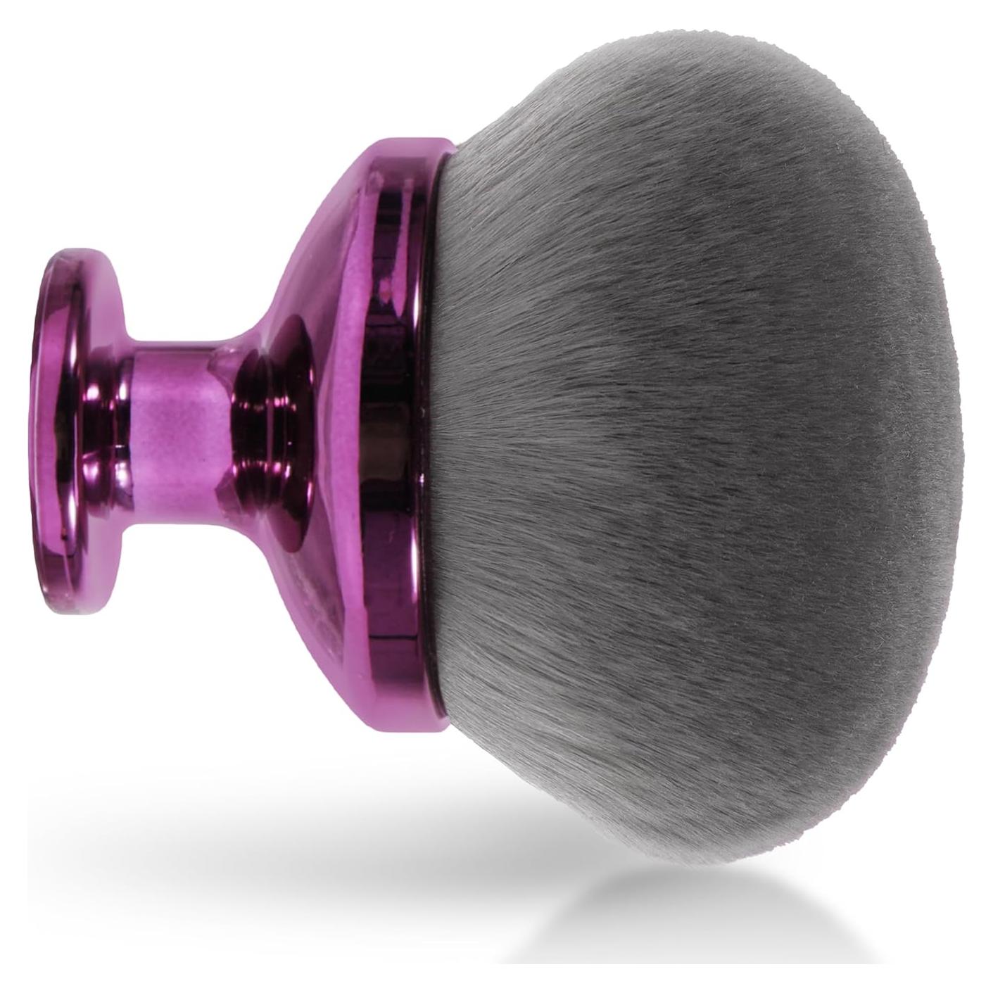 Brocha de Maquillaje Corporal Grande BABYSHEEP 90mm Púrpura