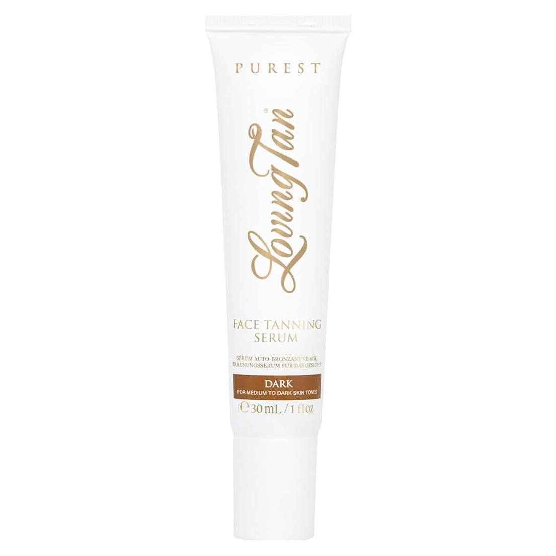 Suero Bronceador Facial Loving Tan Oscuro 29.57 ml Orgánico