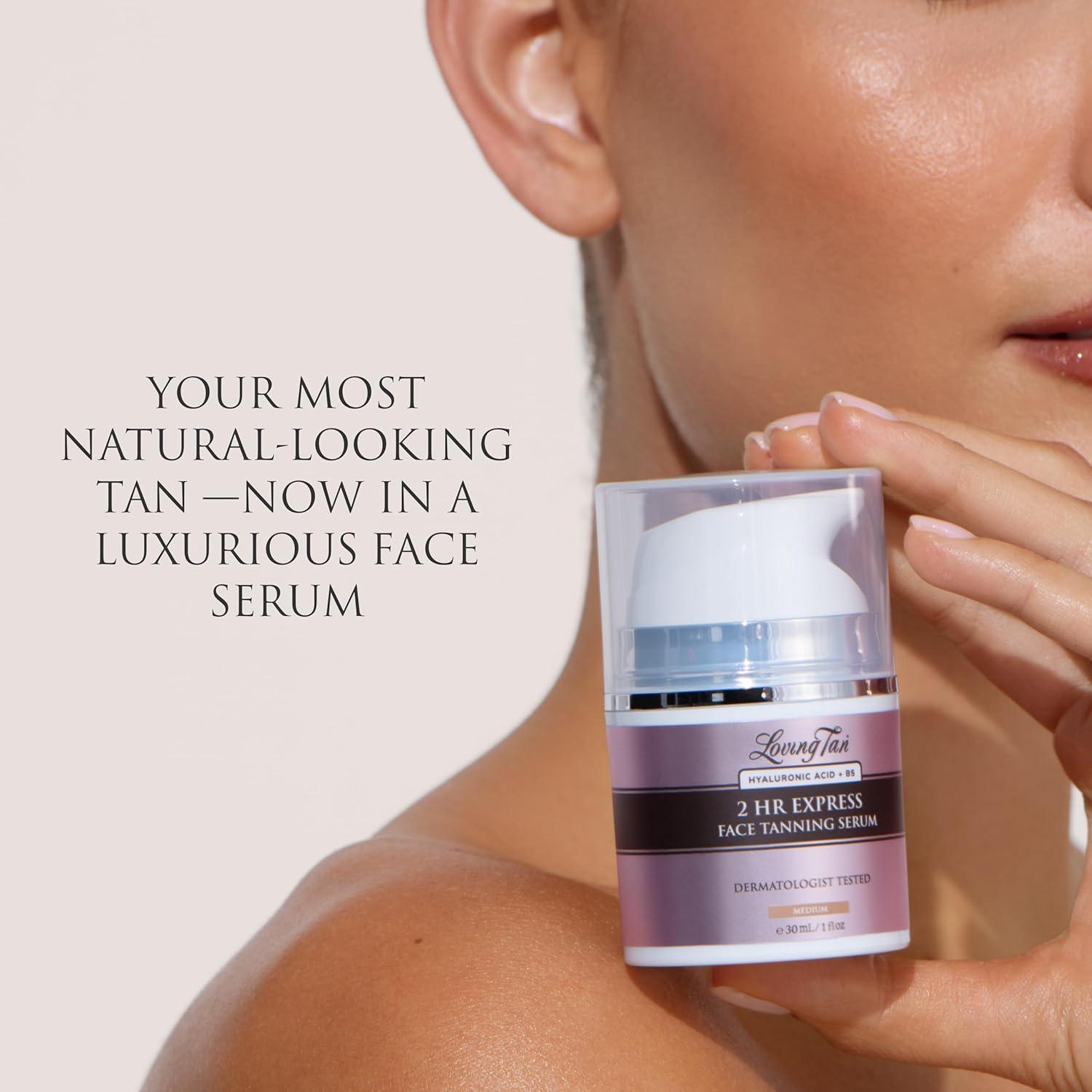 Suero Bronceador Facial Loving Tan 29.57 ml Medio Hidratante