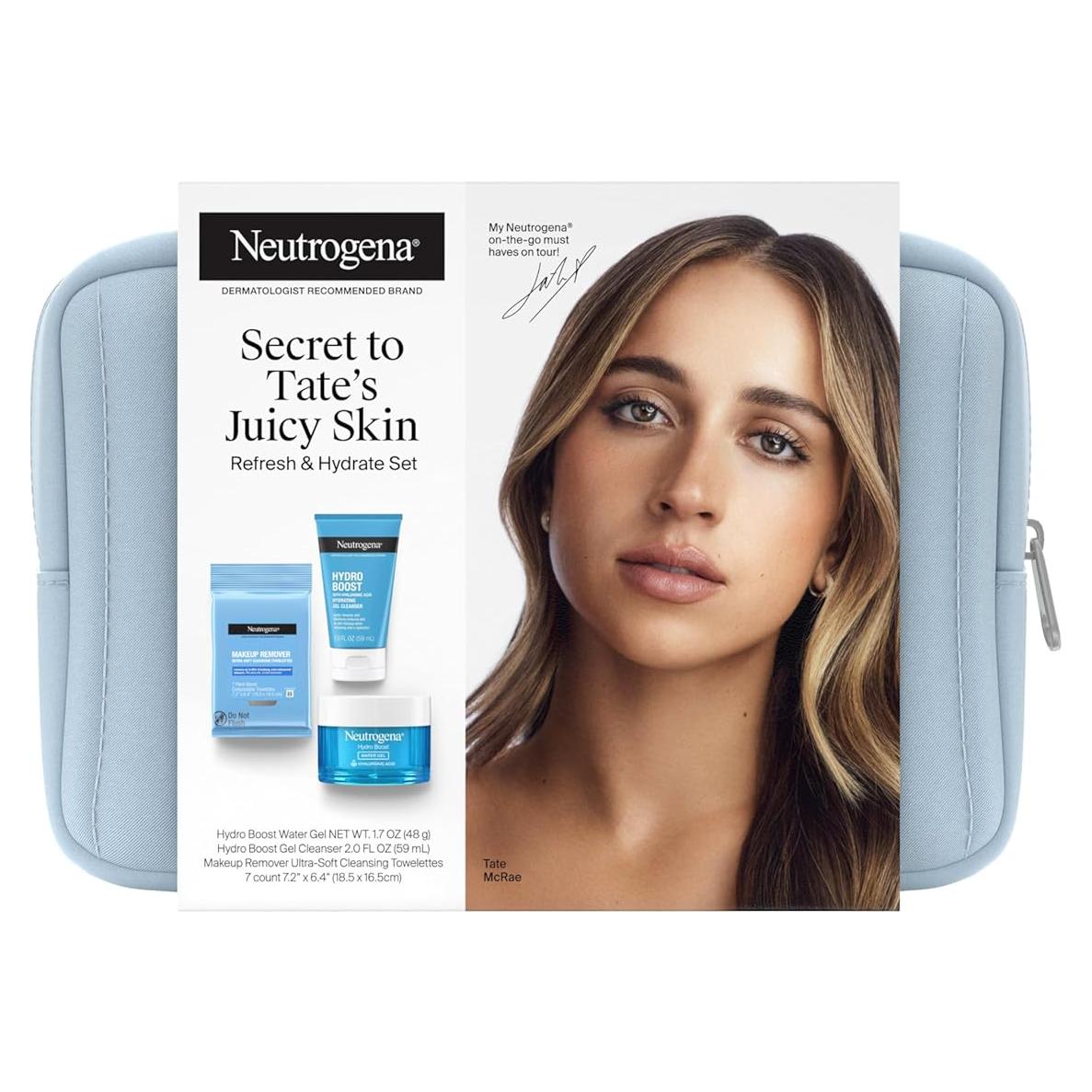 Set de Cuidado de la Piel Neutrogena Refresh & Hydrate - 3 Artículos