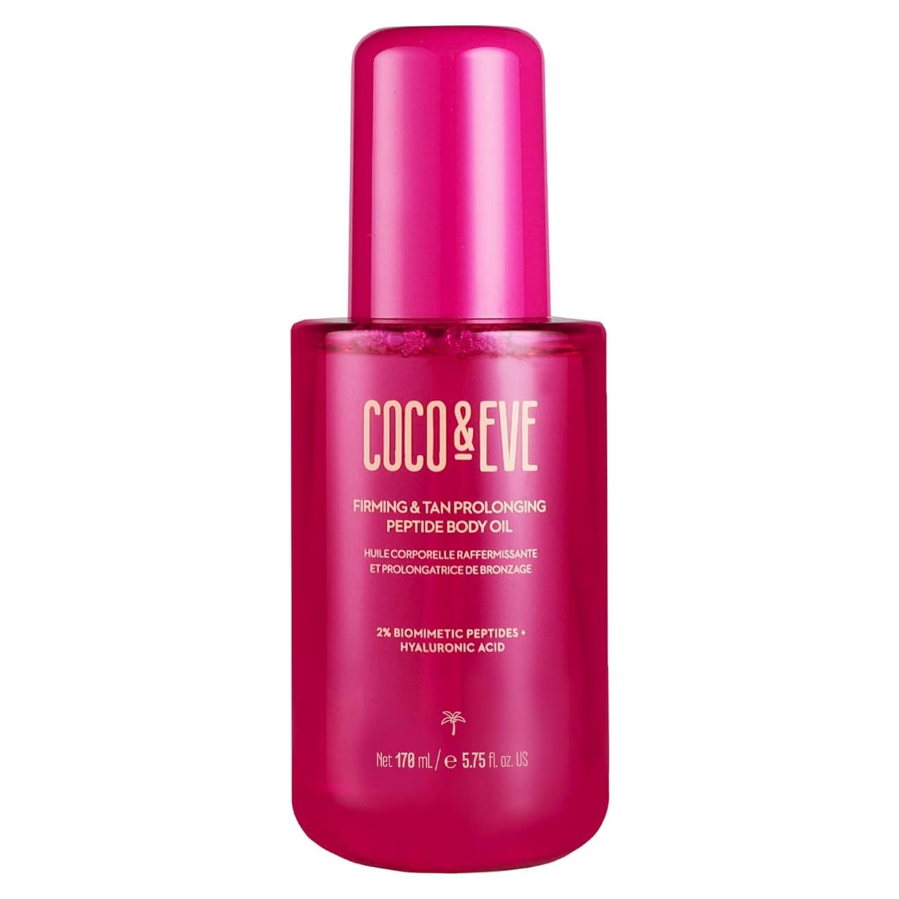 Aceite Corporal Reafirmante Coco & Eve 169.5 ml - Prolonga Bronceado