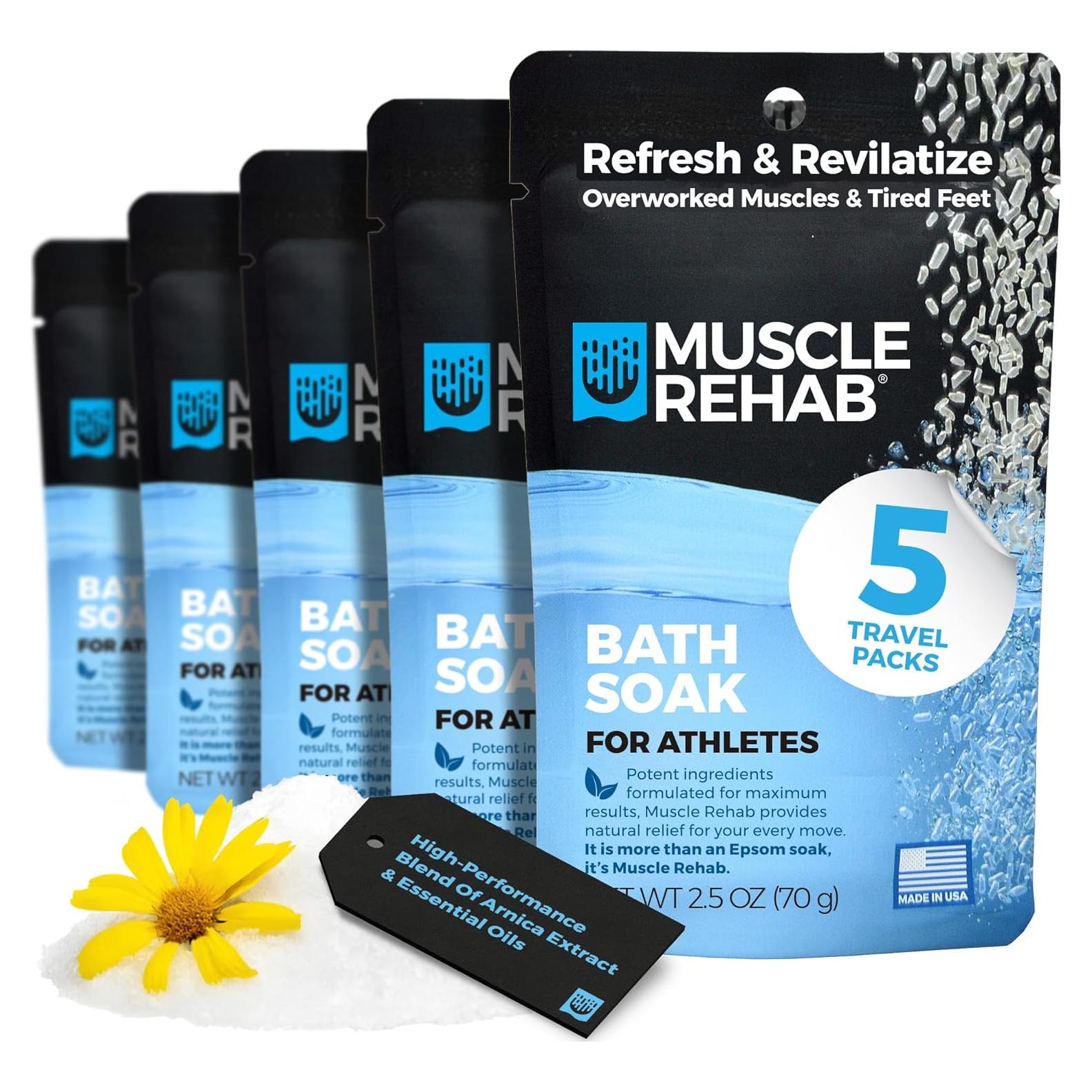 Sales de Epsom para Remojo Muscular Enfusia - 5 Paquetes